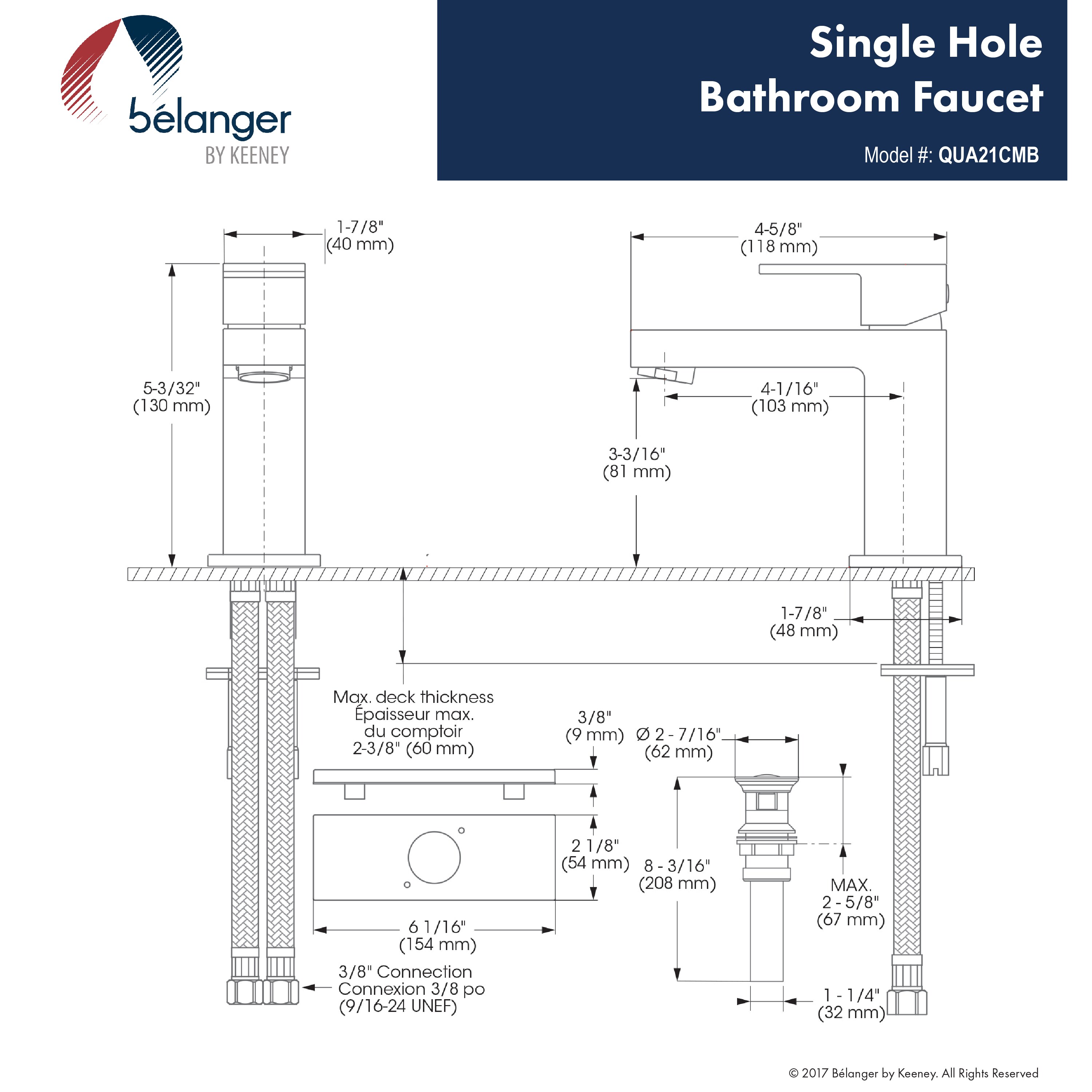 Belanger QUA21CMB Lavatory-Faucets - View #8