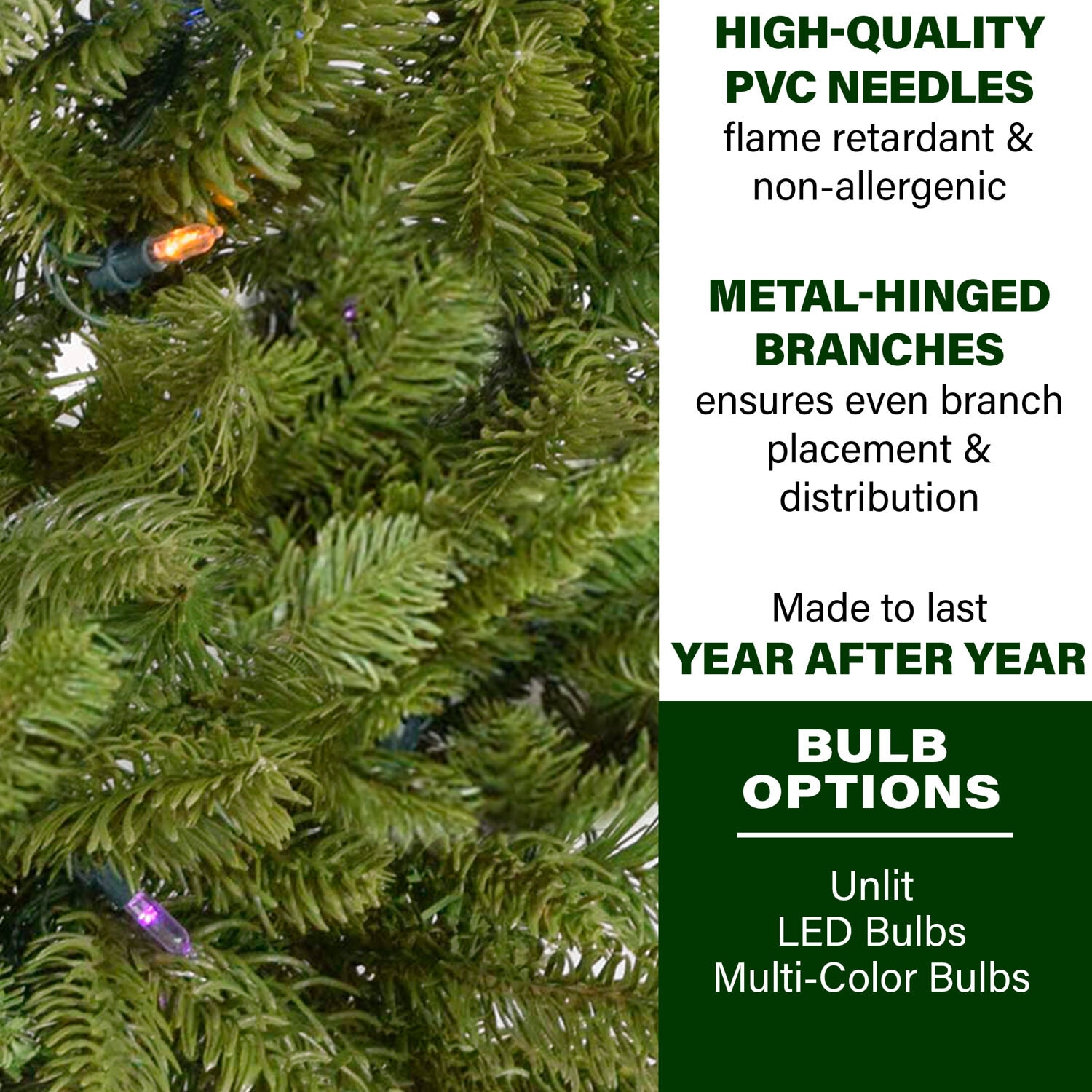 Grandland 48-Inch Artificial Pine Holiday Wreath