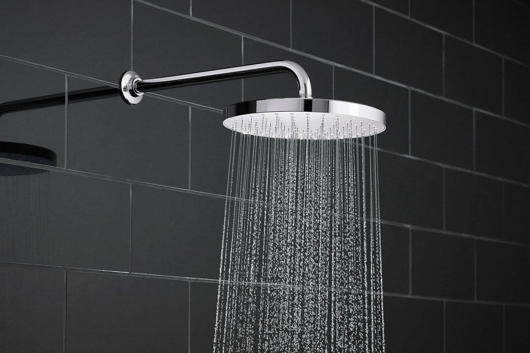 Awaken 10" Polished Chrome Wall or Ceiling Mount Rainhead