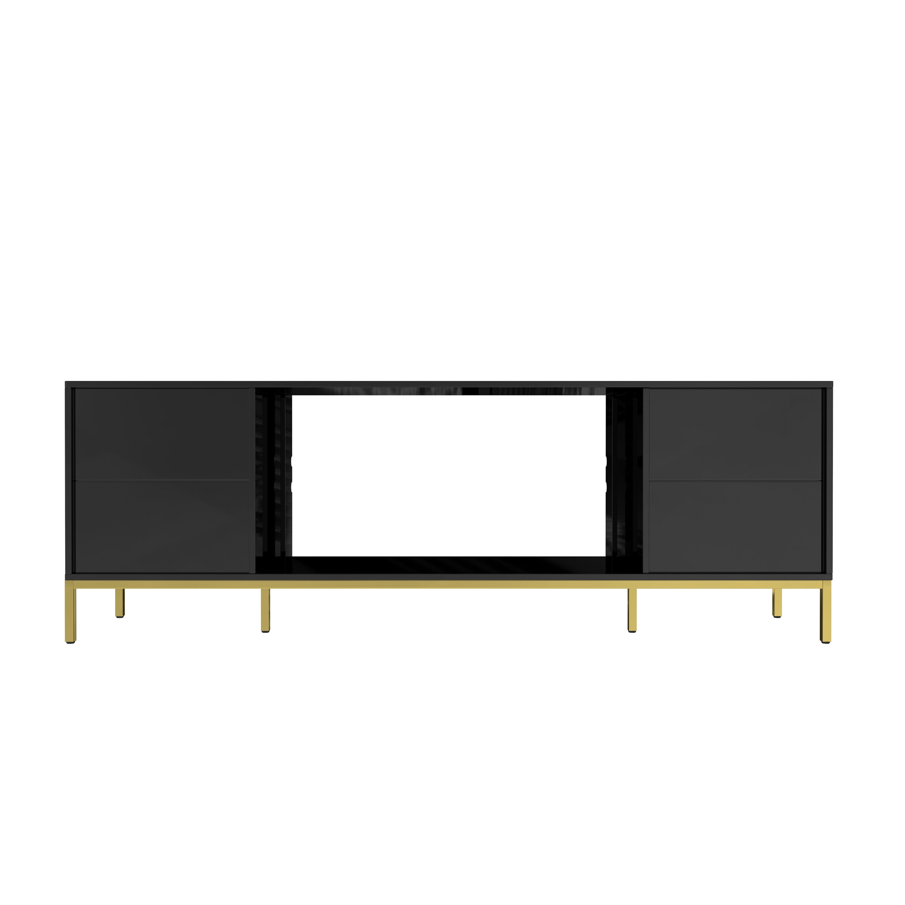Clihome CL-TV01-BK-DSG Tv-Stands - View #5