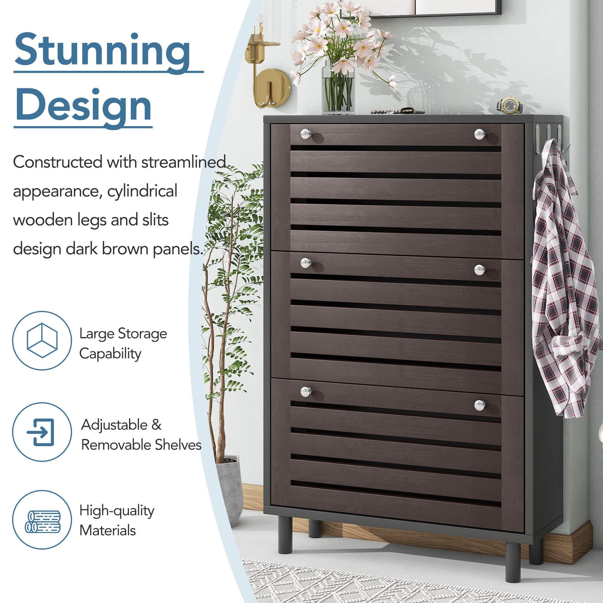 ModernLuxe WF308729AAB Coatrack-Stands-Pedestals - View #2