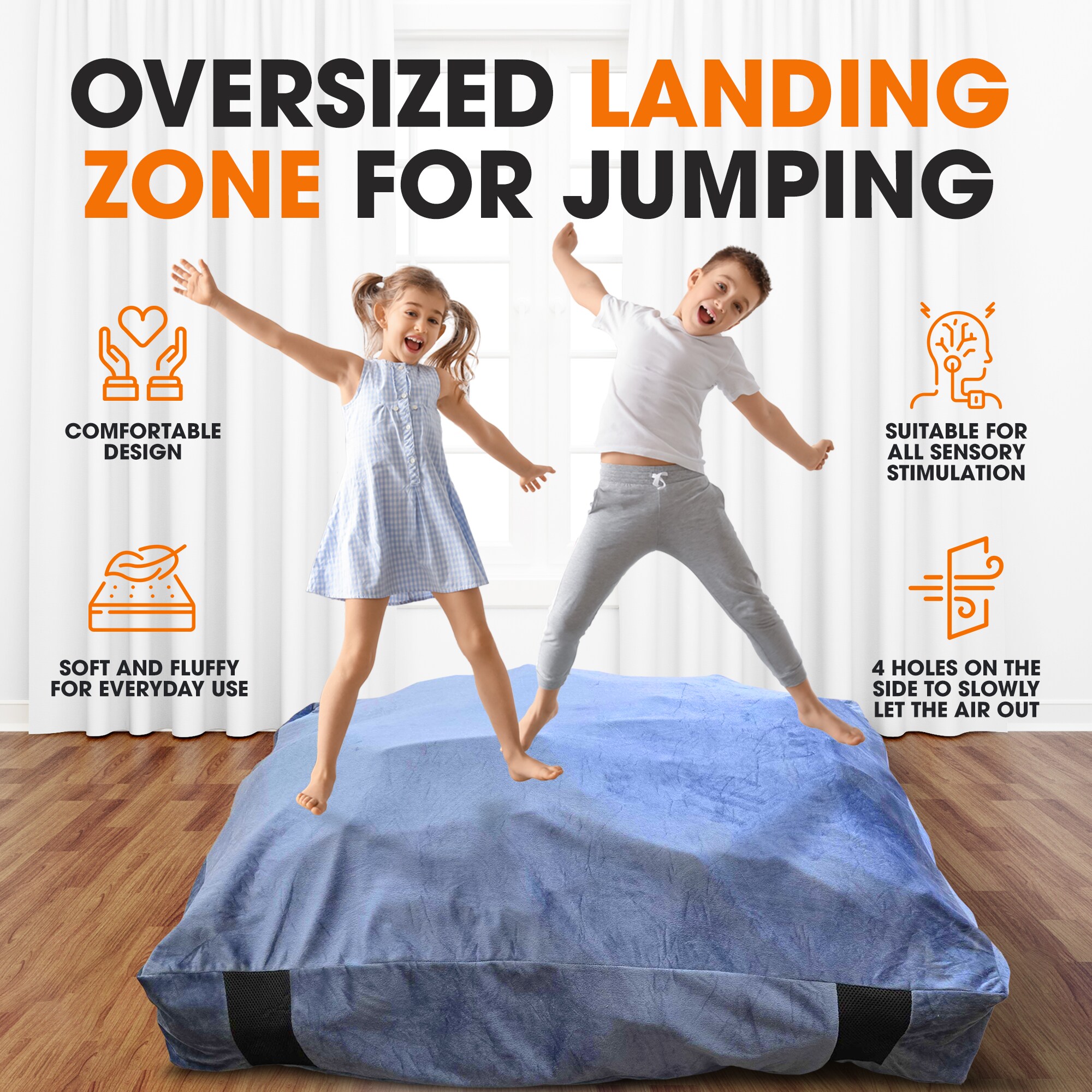 Cheer Collection CC-CRSHPD-5X5 trampolines - View #2