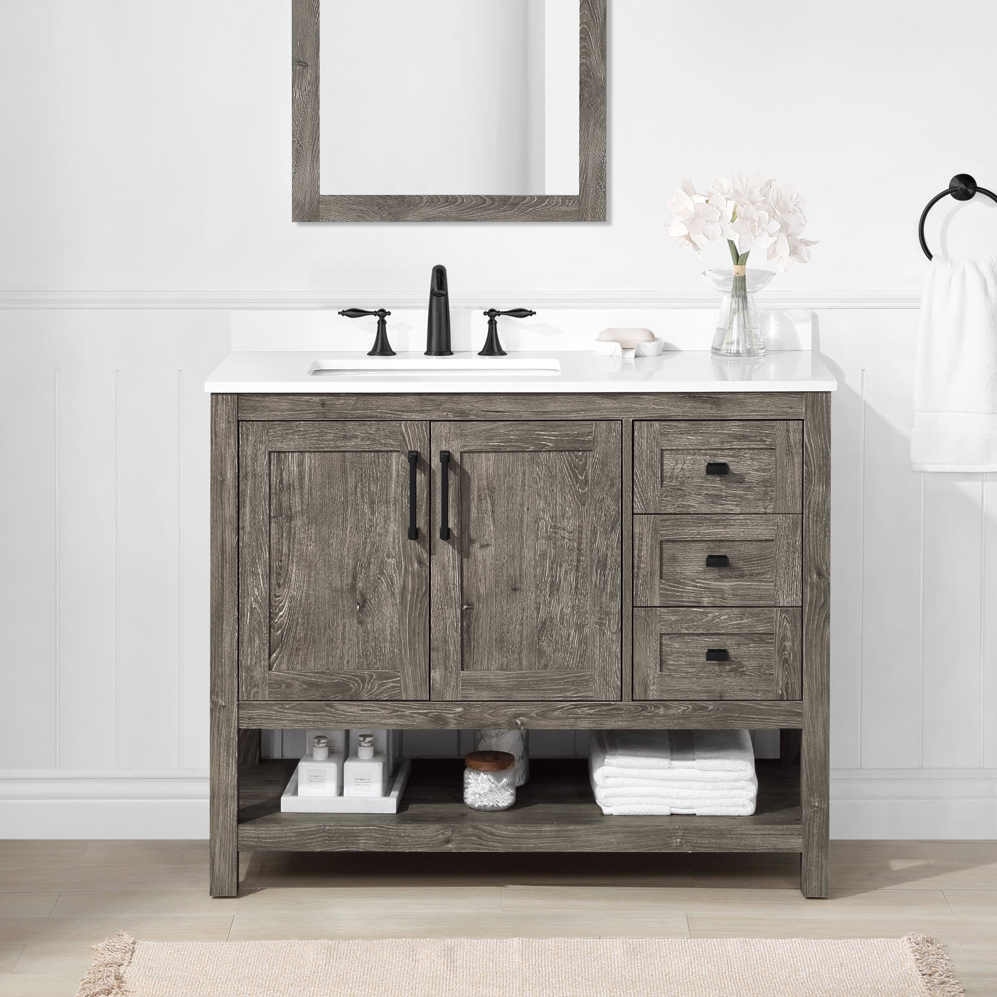 Lowes vessel clearance sink vanity