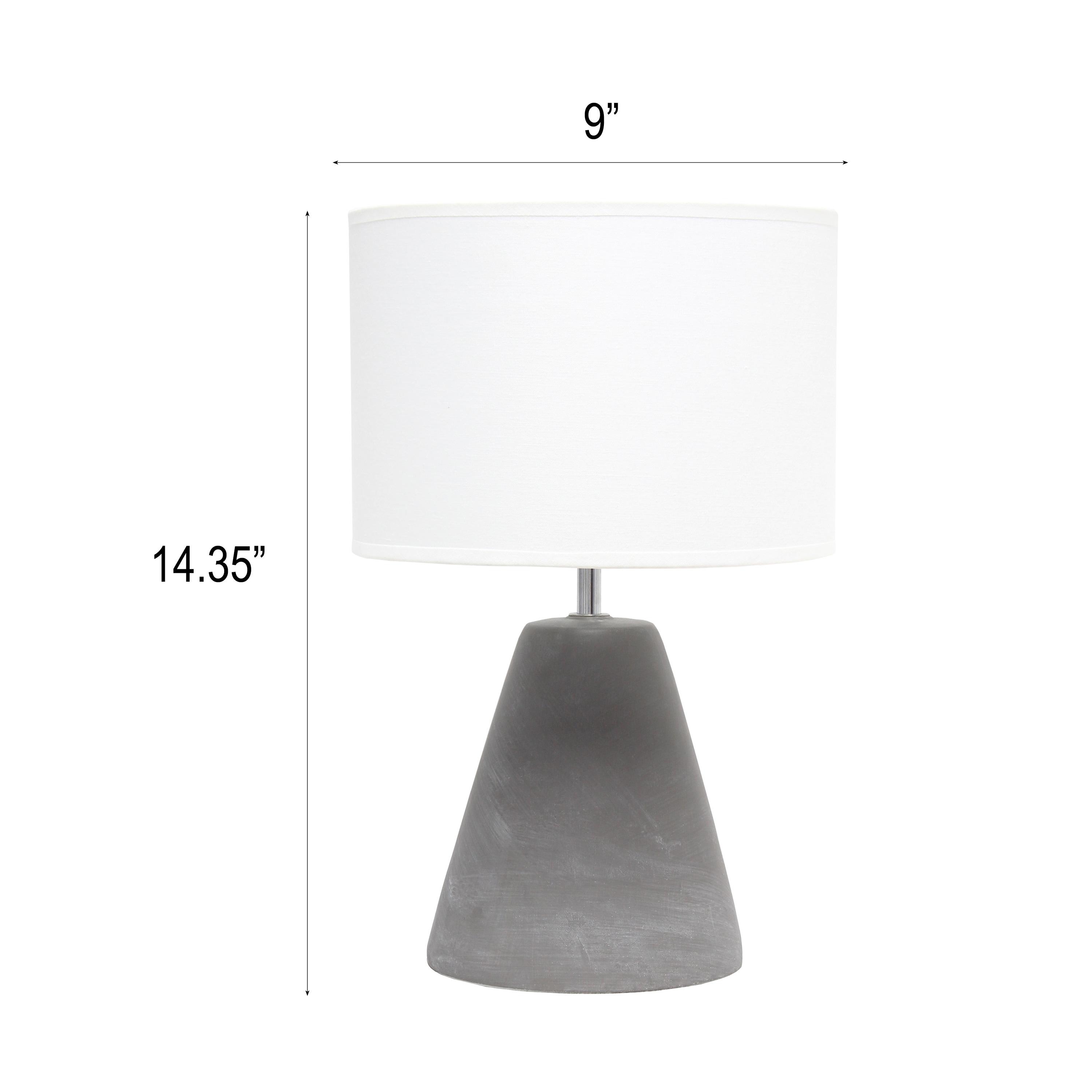 Creekwood Home CWT-1010-WH Table-Lamps - View #3