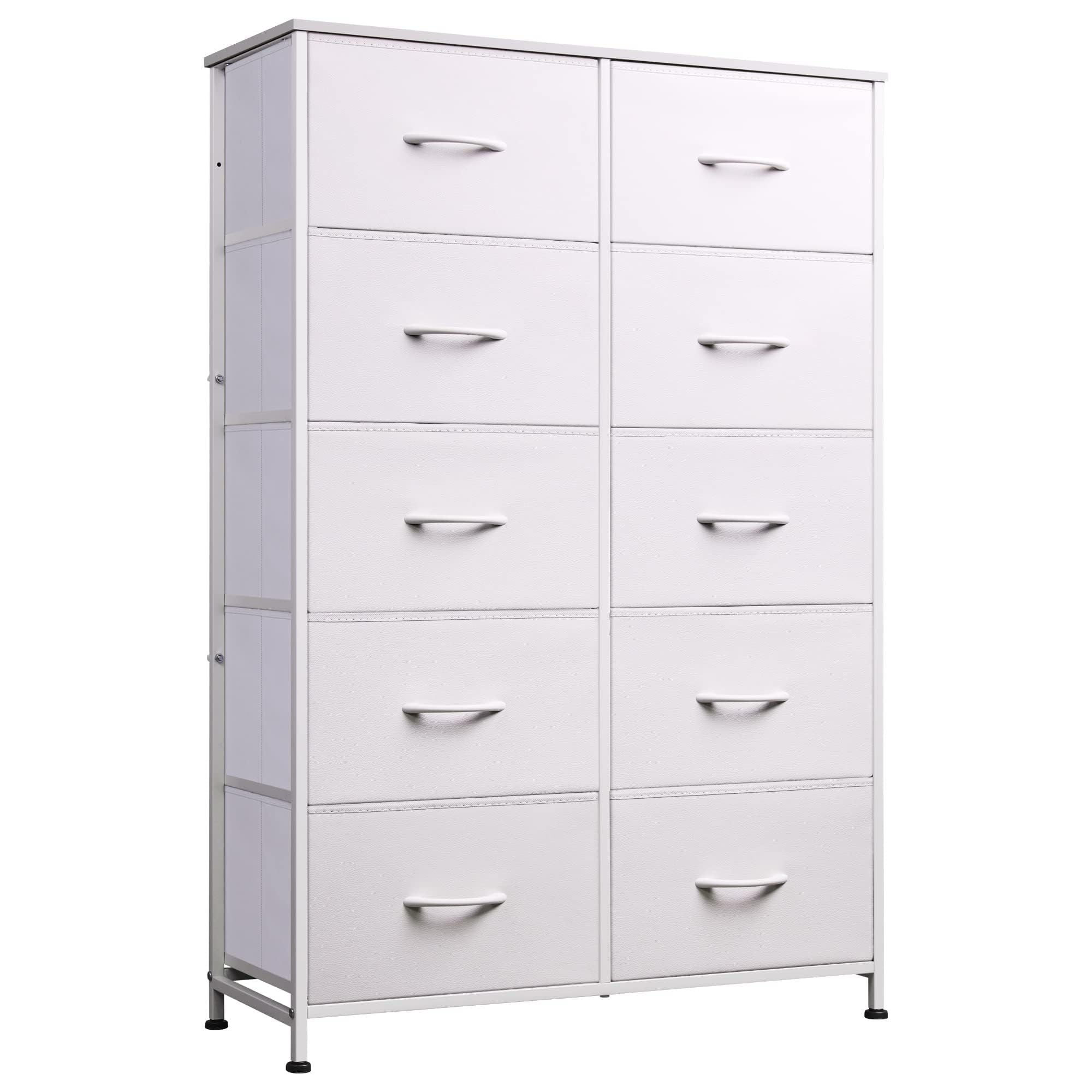 Flynama White 31.5-in W Combo dresser