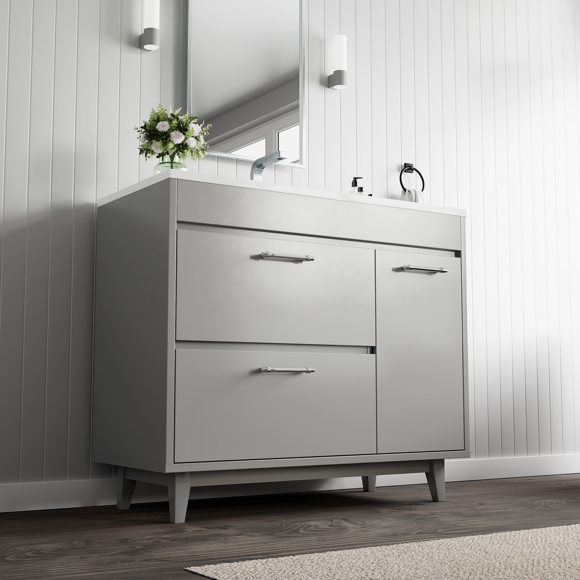 Serwall 36LJ-LG Bath-Vanity-Combo - View #2