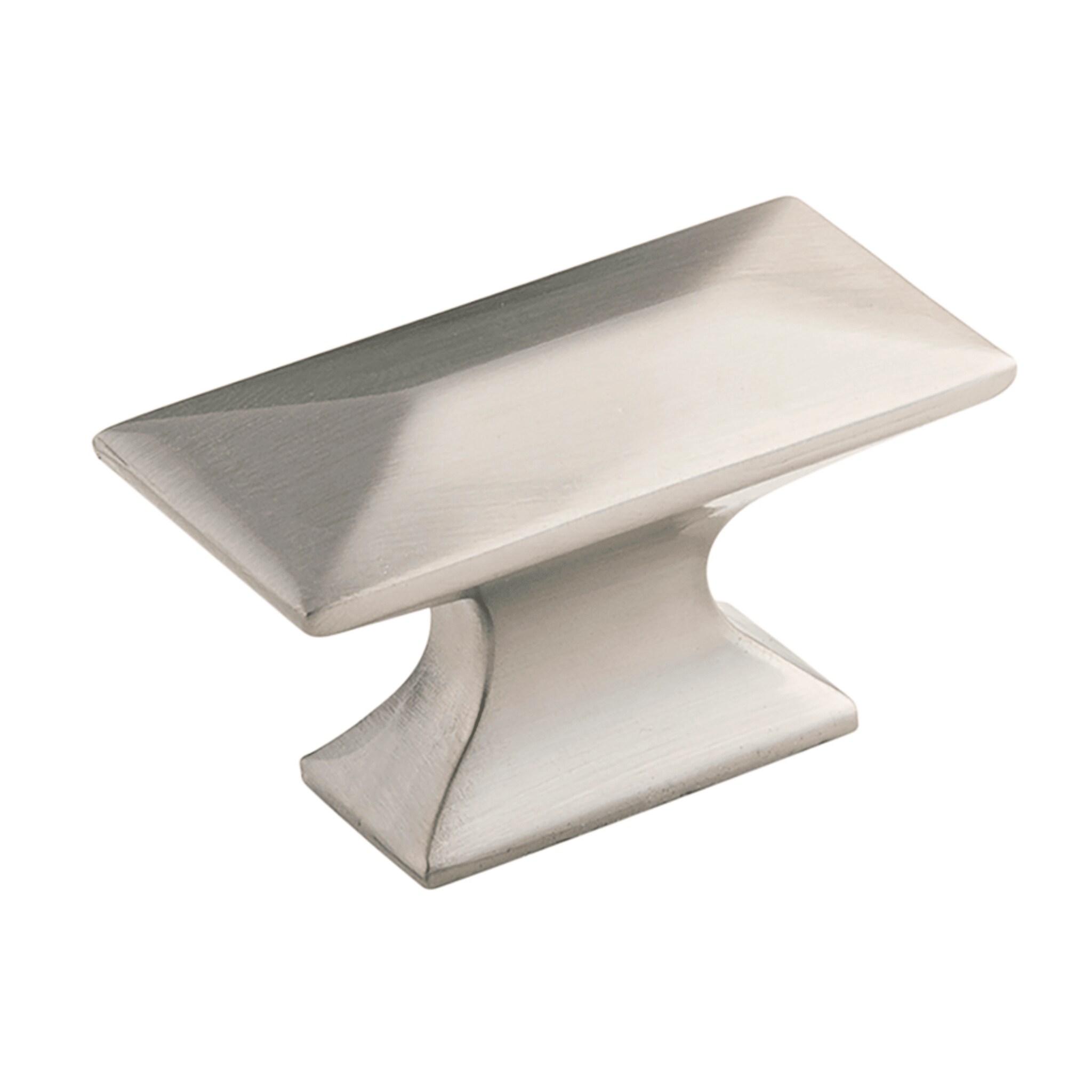 Hickory Hardware P2151-SN-10B Bungalow 1-3/4-in Satin Nickel Rectangular Transitional Cabinet Knob (10-Pack)
