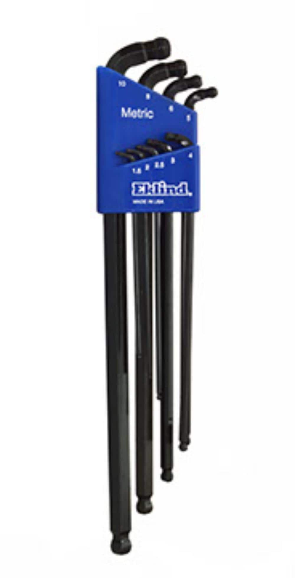 Eklind 17609 Assorted Metric 9 -Pieces Ball End Hex key set