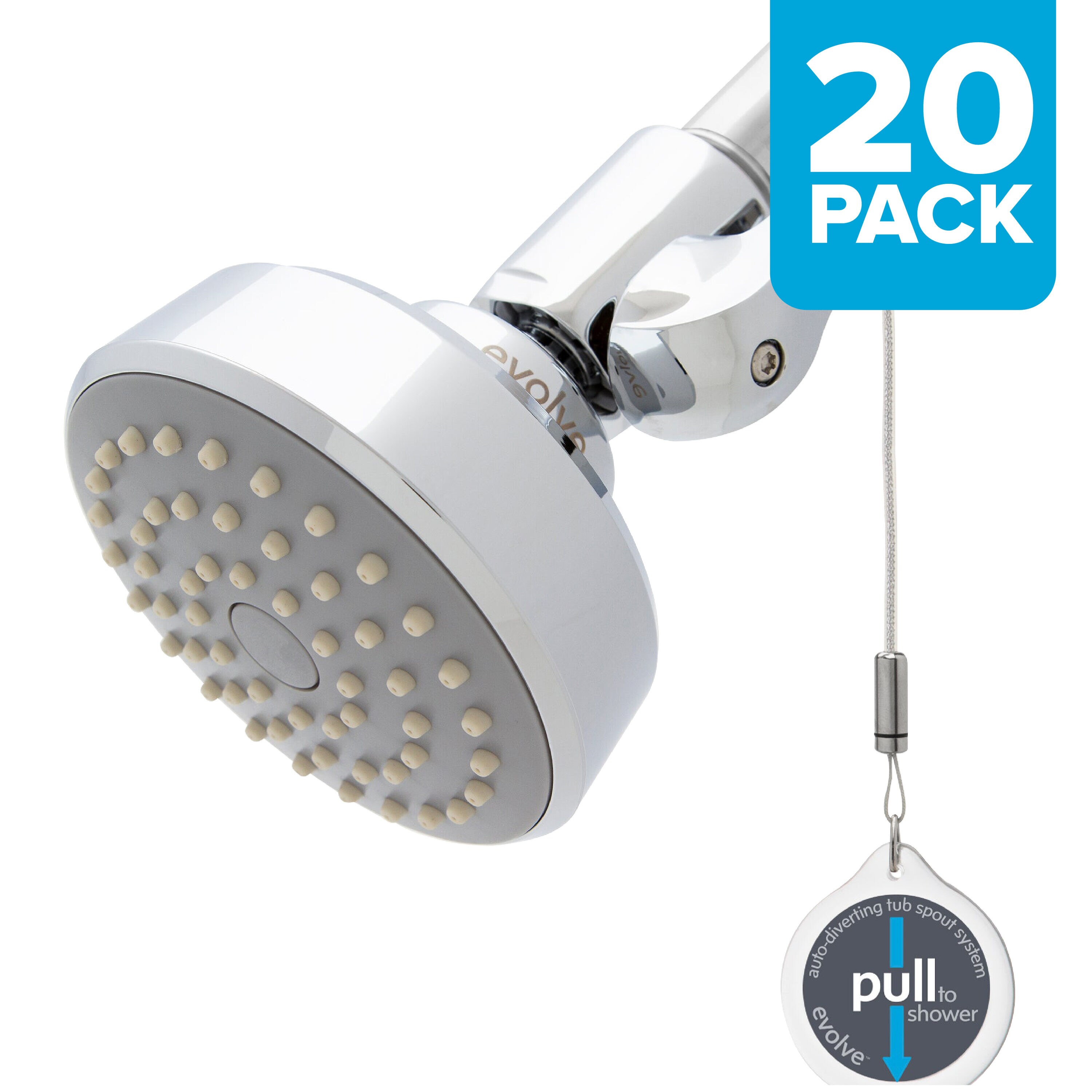 Evolve EV3014-CP150-SB-CS Fixed-Showerhead - View #2
