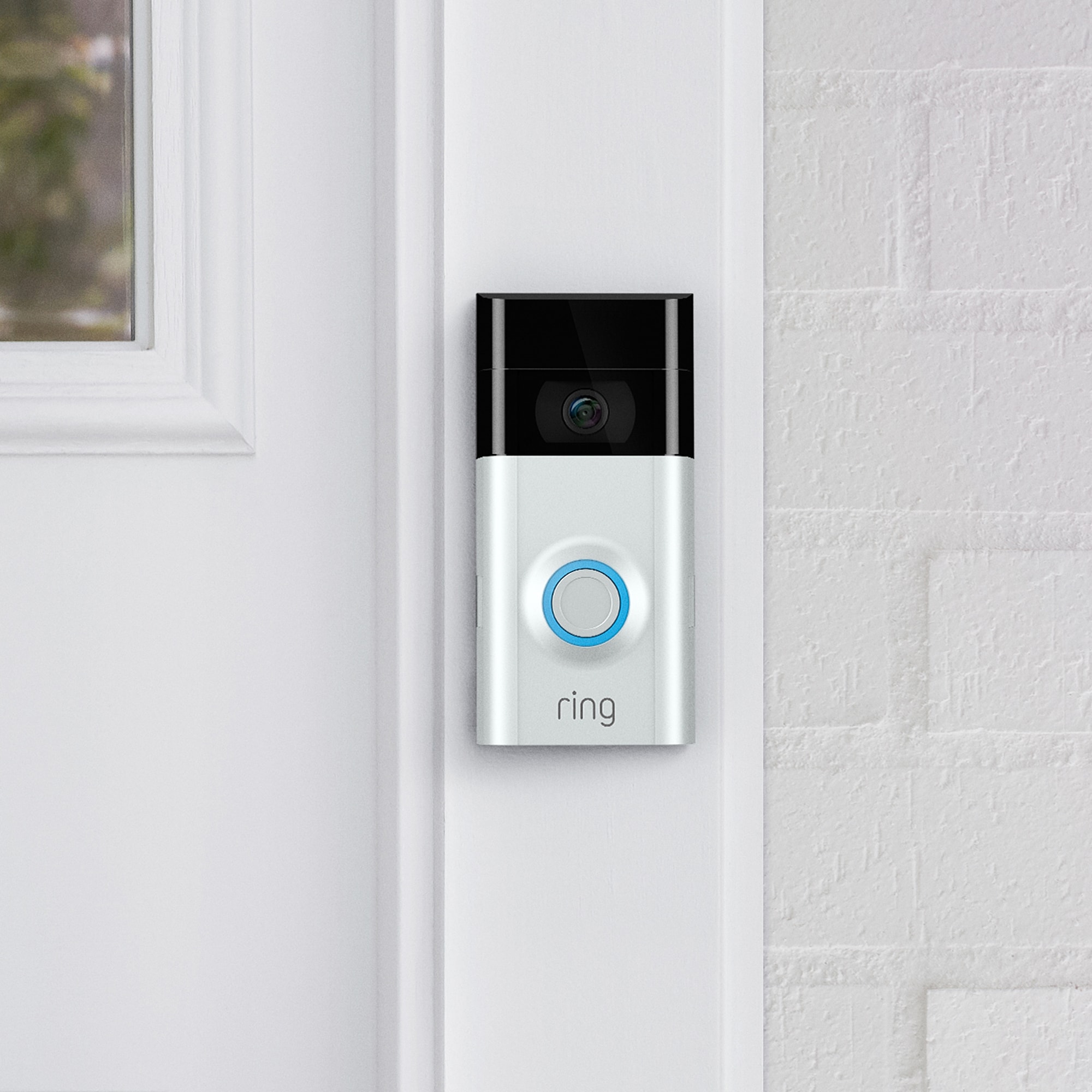 Ring Certified Refurbished Video Doorbell 2 - Removable Rechargeable ...