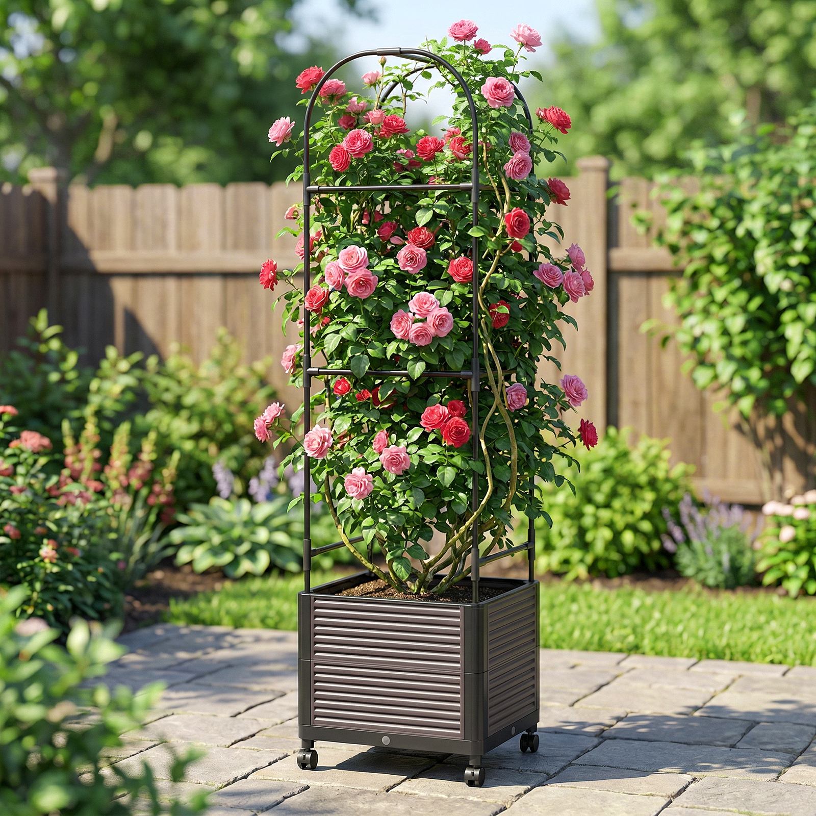 Esazn DYY-H-S-BKGR Garden-Trellis - View #9