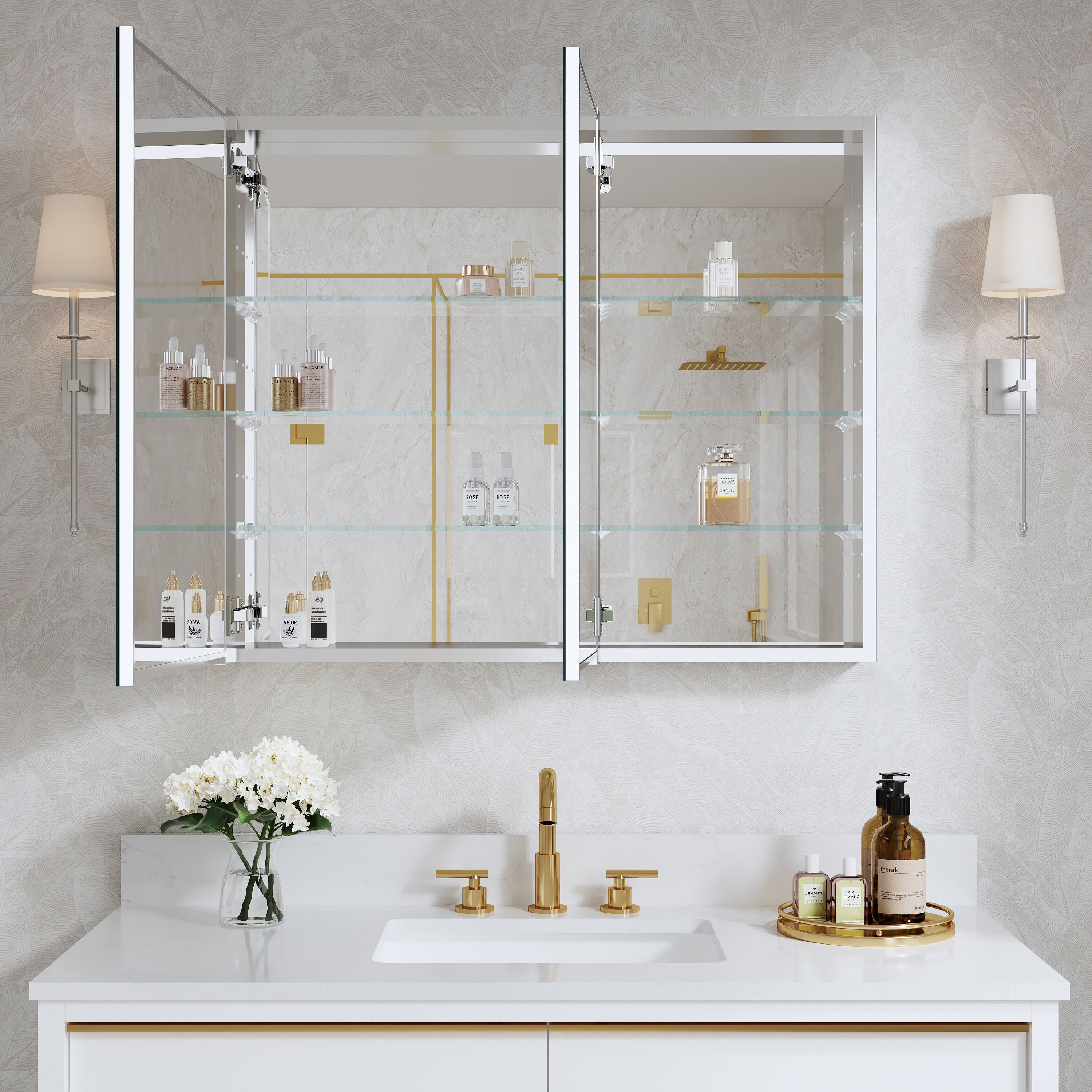 WELLFOR EX-CJ4836 Bathroom-Medicine-Cabinets - View #10
