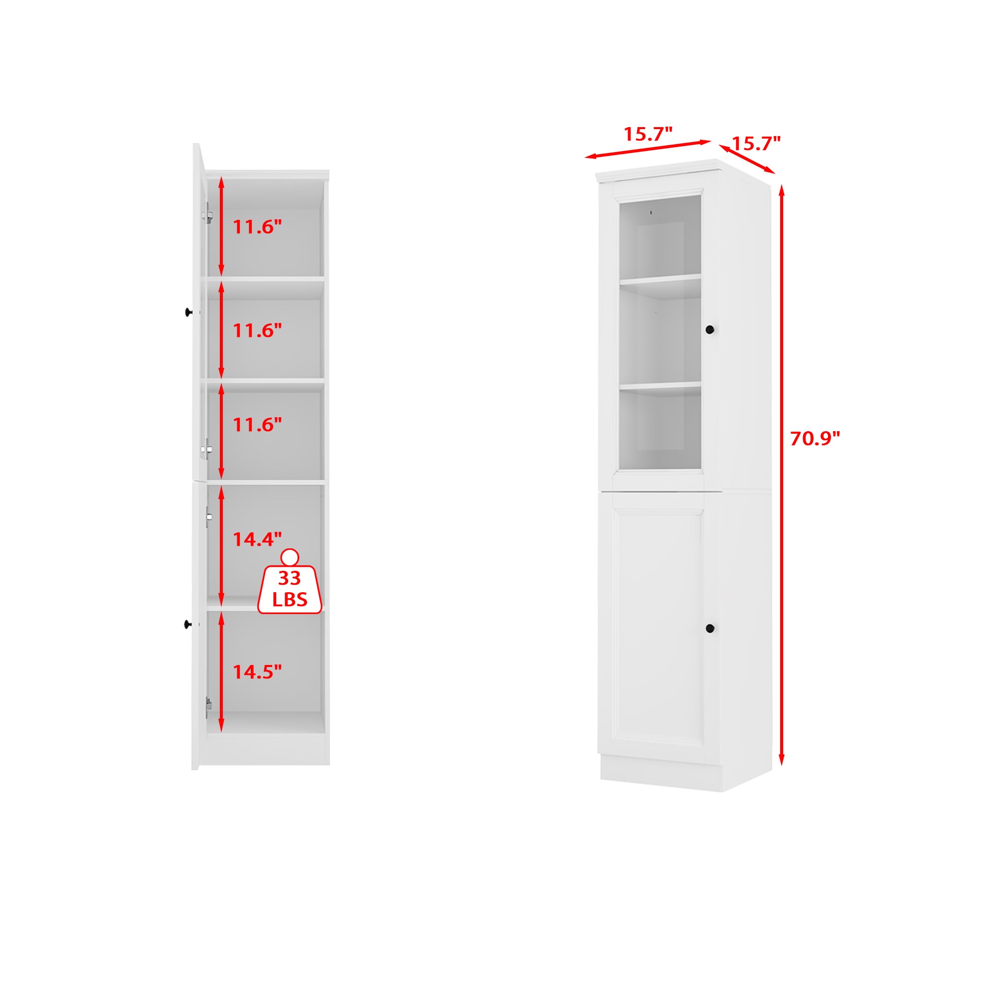 FUFU&GAGA KF210207-01 bookcases - View #12