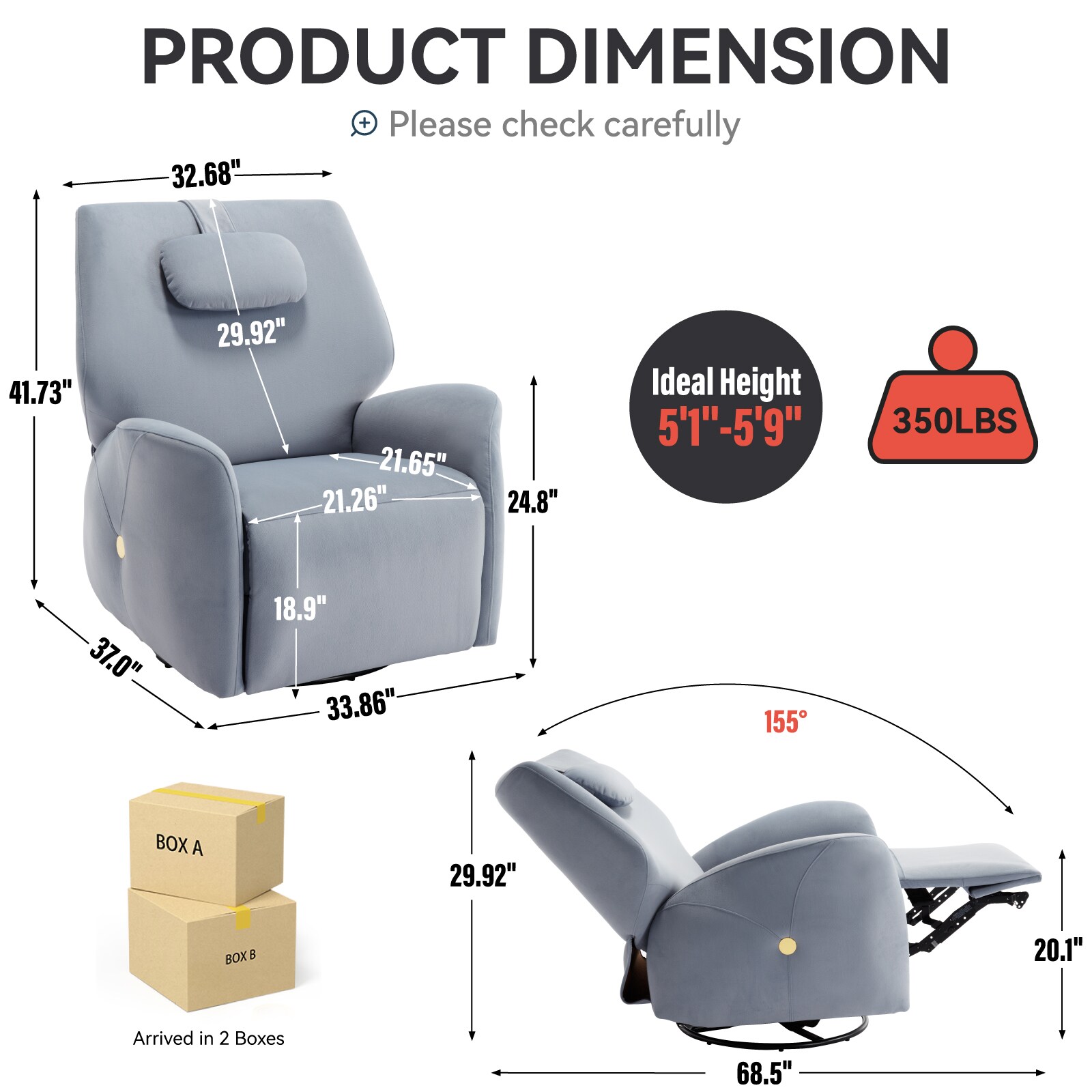 LOVMOR SF-WO-W1803S00053 recliners - View #2