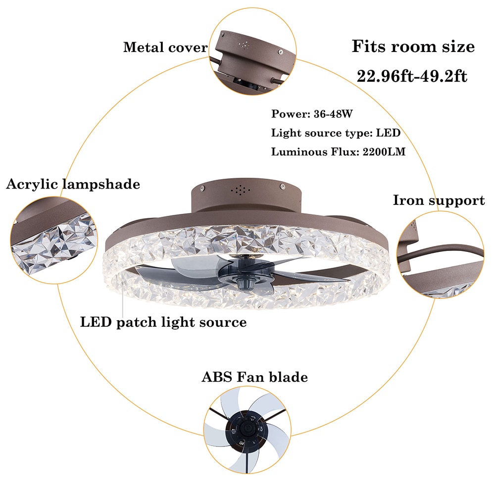 Oukaning KBUCAN5M99-1 Ceiling-Fans - View #7
