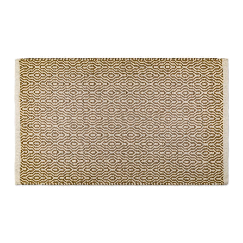 DII CAMZ10255 2 x 3 (ft) Loomed Cotton Stone Rectangular Indoor/Outdoor Geometric Area rug