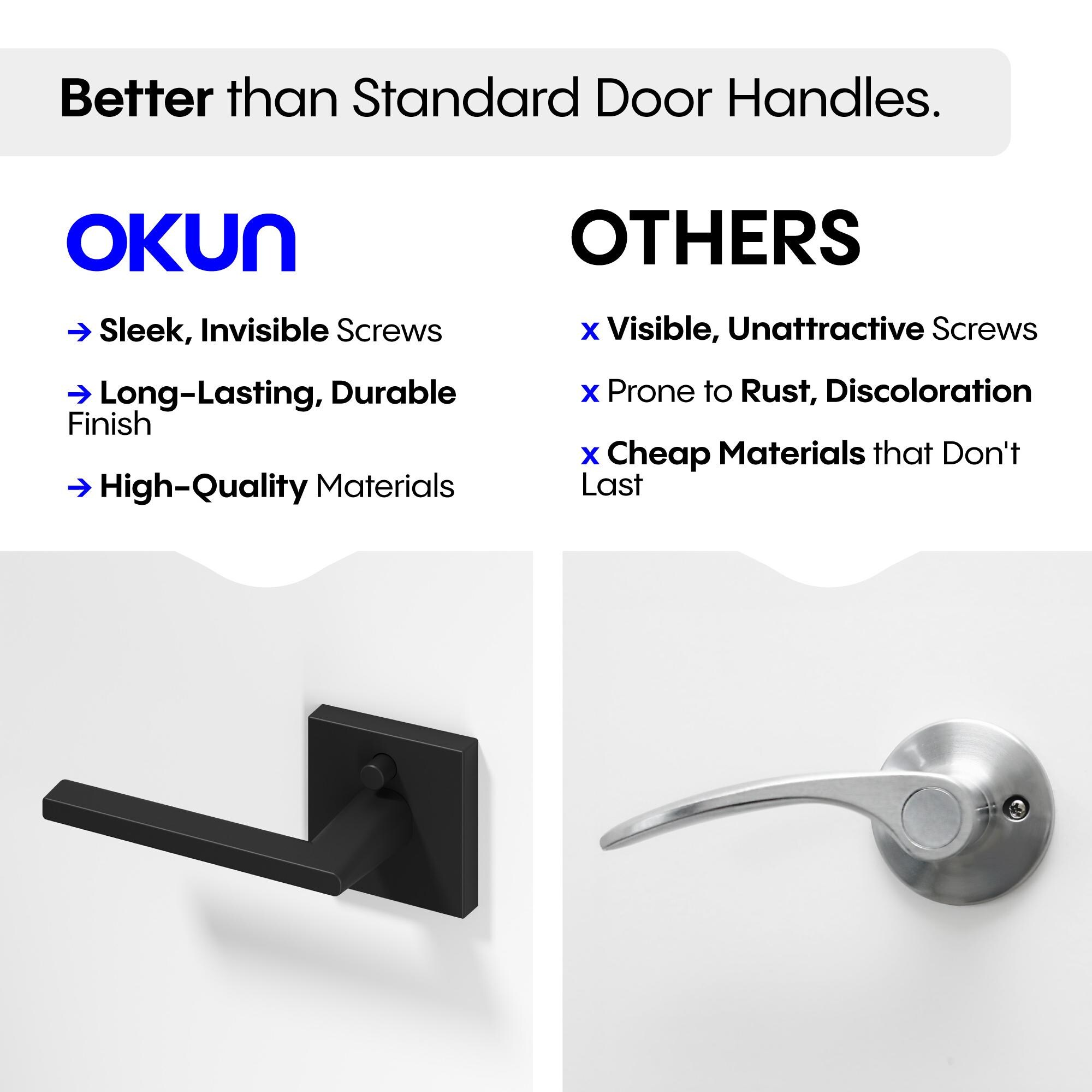 OKUN OK1013MBPRK2 Door-Handles - View #8