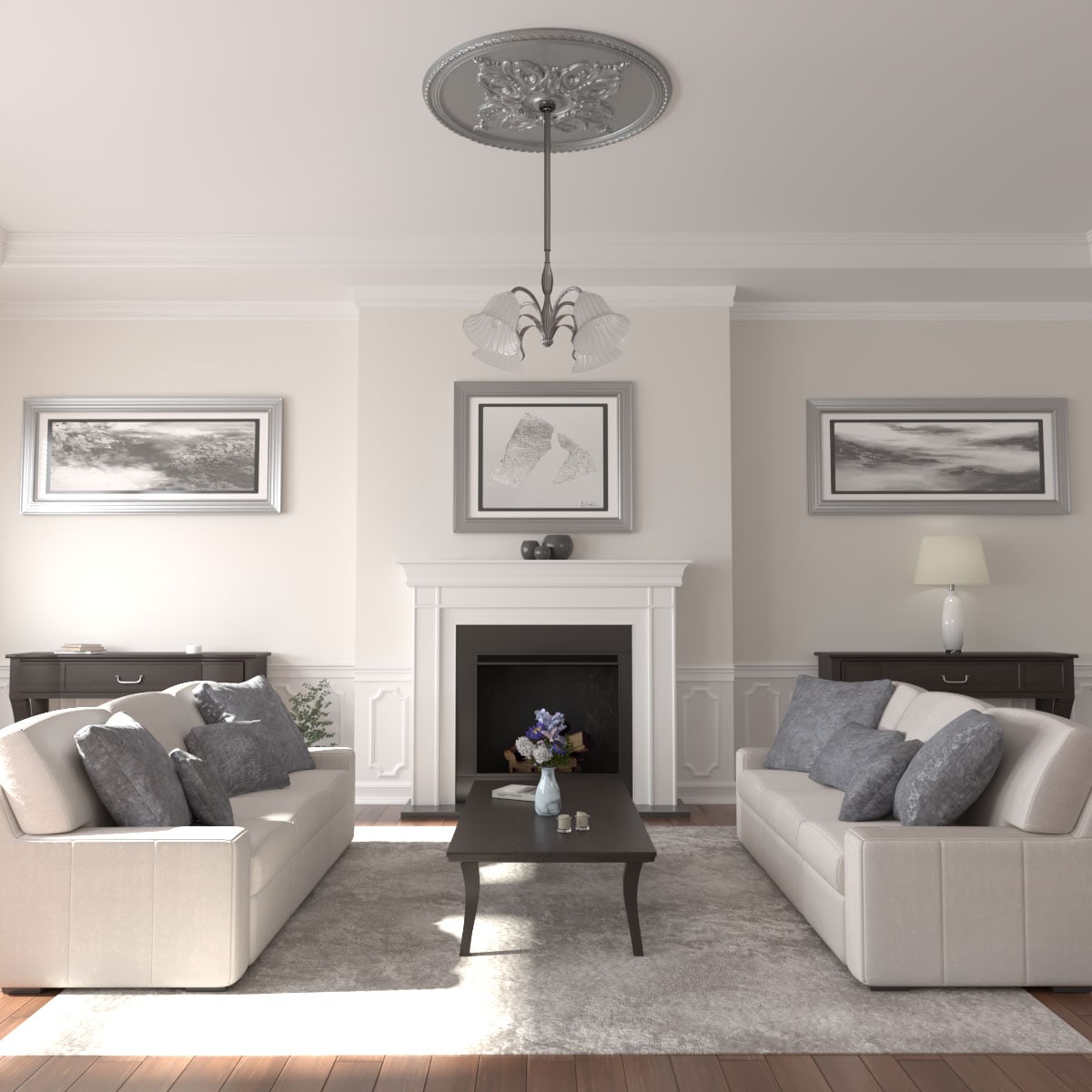 Ekena Millwork CM54MIPLS Ceiling-Medallions - View #4
