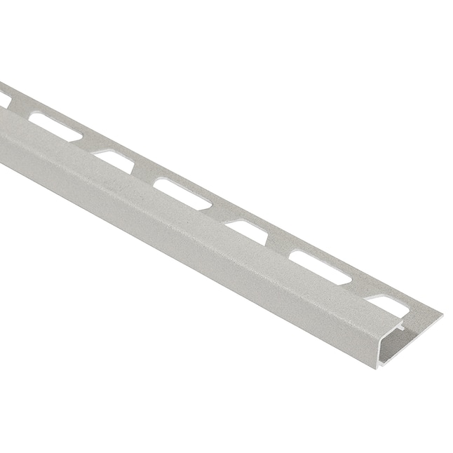 Schluter Systems Quadec 0.25-in W x 98.5-in L Black Brown Color-Coated Aluminum Tile Edge Trim Schluter Systems Quadec 0.25-in W x 98.5-in L Black Brown Color-Coated Aluminum Tile Edge Trim