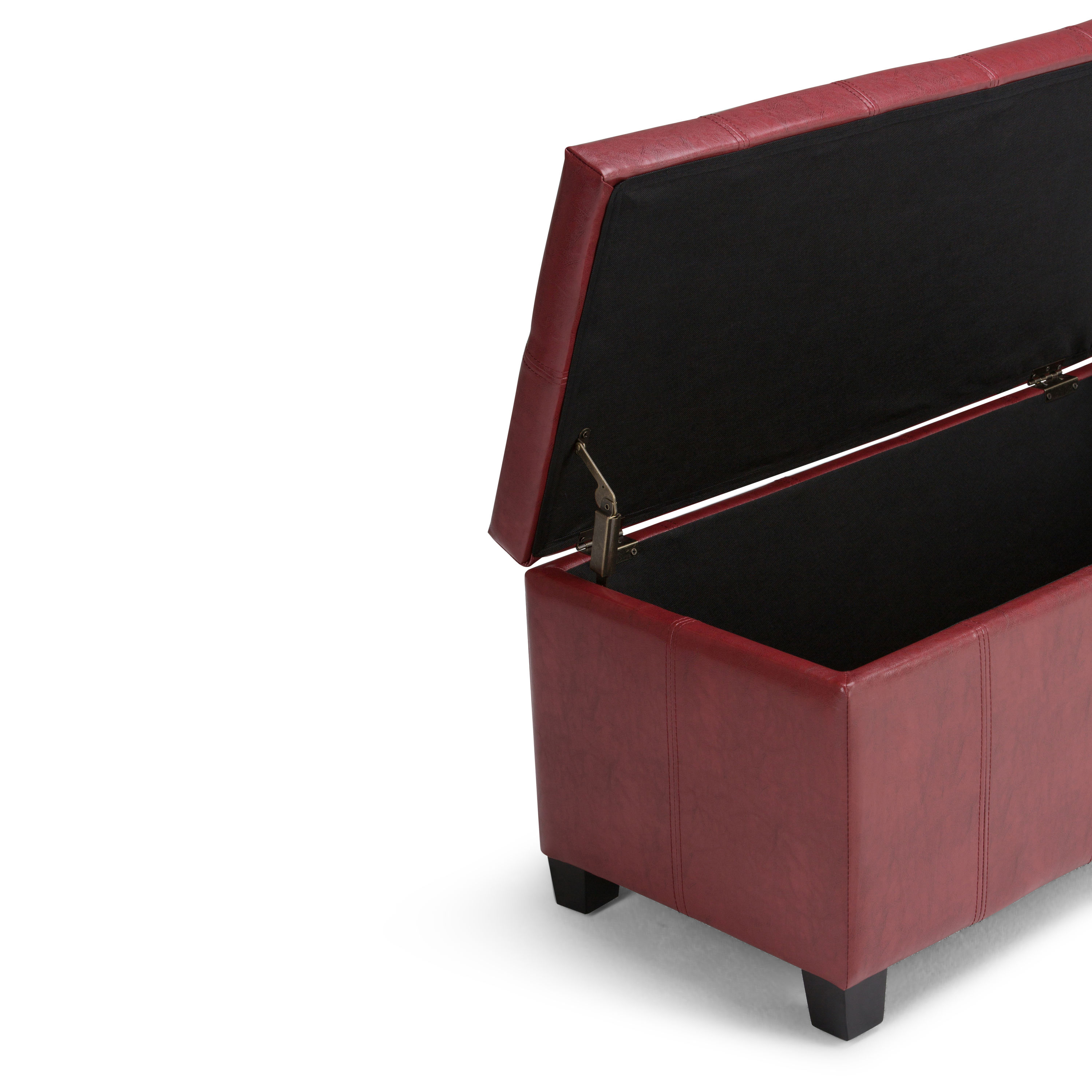 Simpli Home AXCOT-223-RRD Indoor-Ottomans - View #5