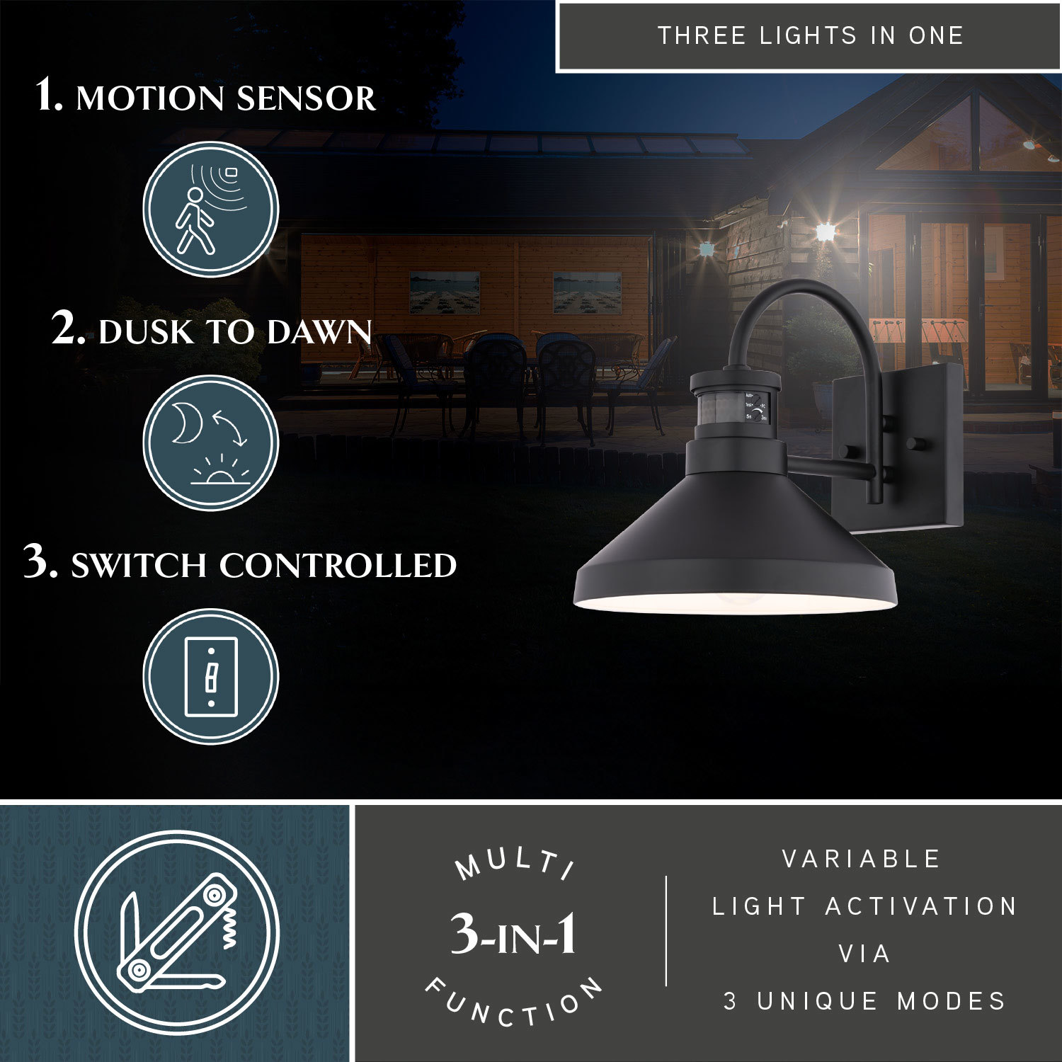 Cascadia T0804 Outdoor-Wall-Lighting - View #2