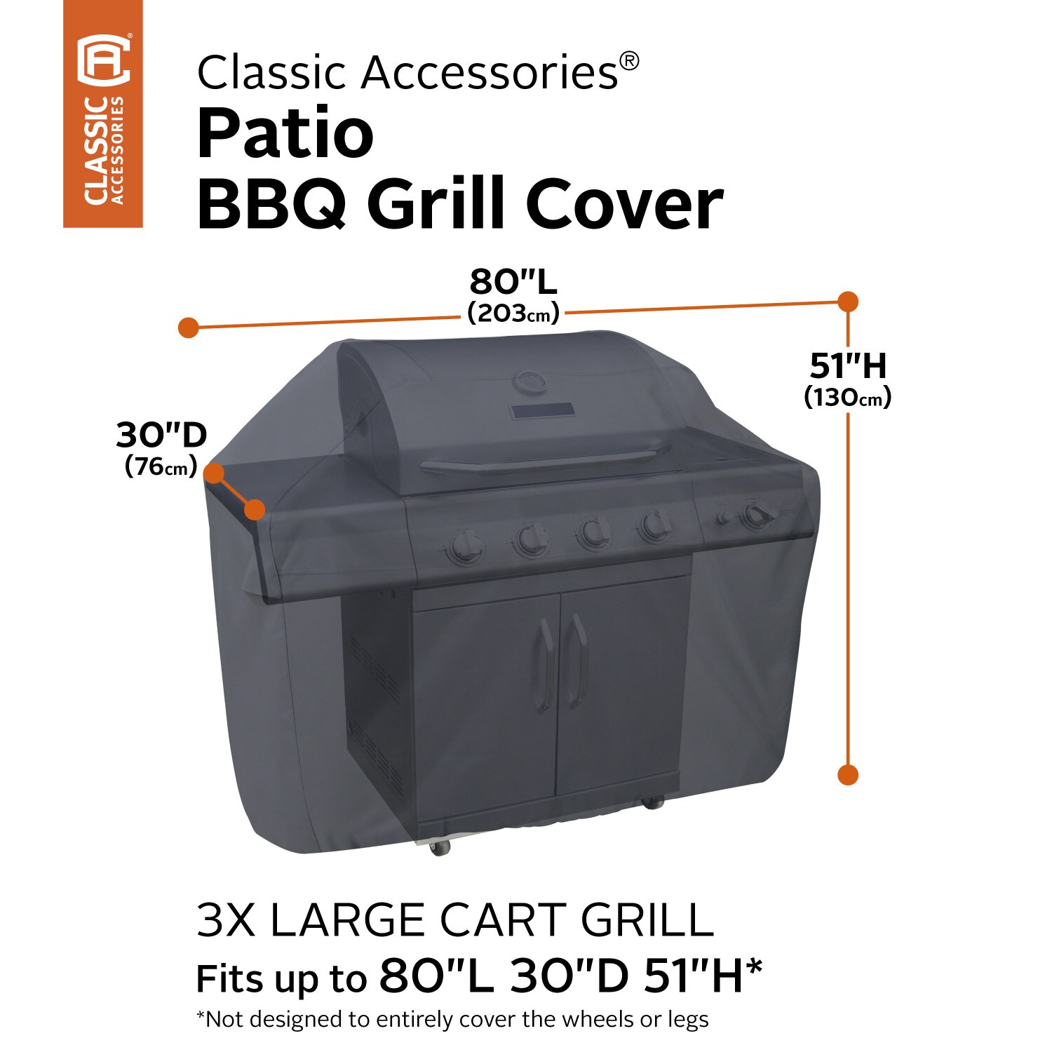 Classic Accessories 55-310-350401-00 Grill-Covers - View #2
