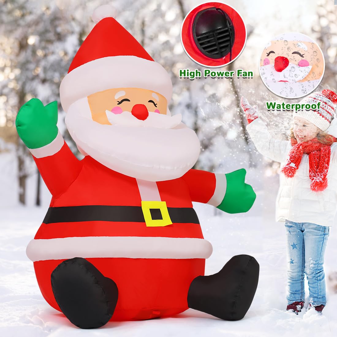 GOOSH DJ-SD-27180 Christmas-Inflatables - View #5
