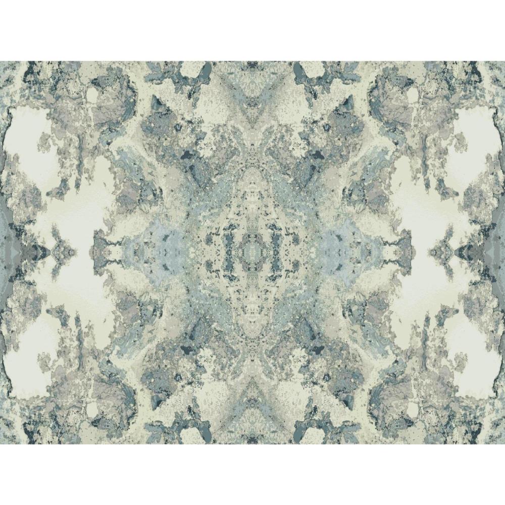 York Wallcoverings DN3719 Candice Olson Modern Luxe 60.75-sq ft Blue Paper Geometric Unpasted Wallpaper