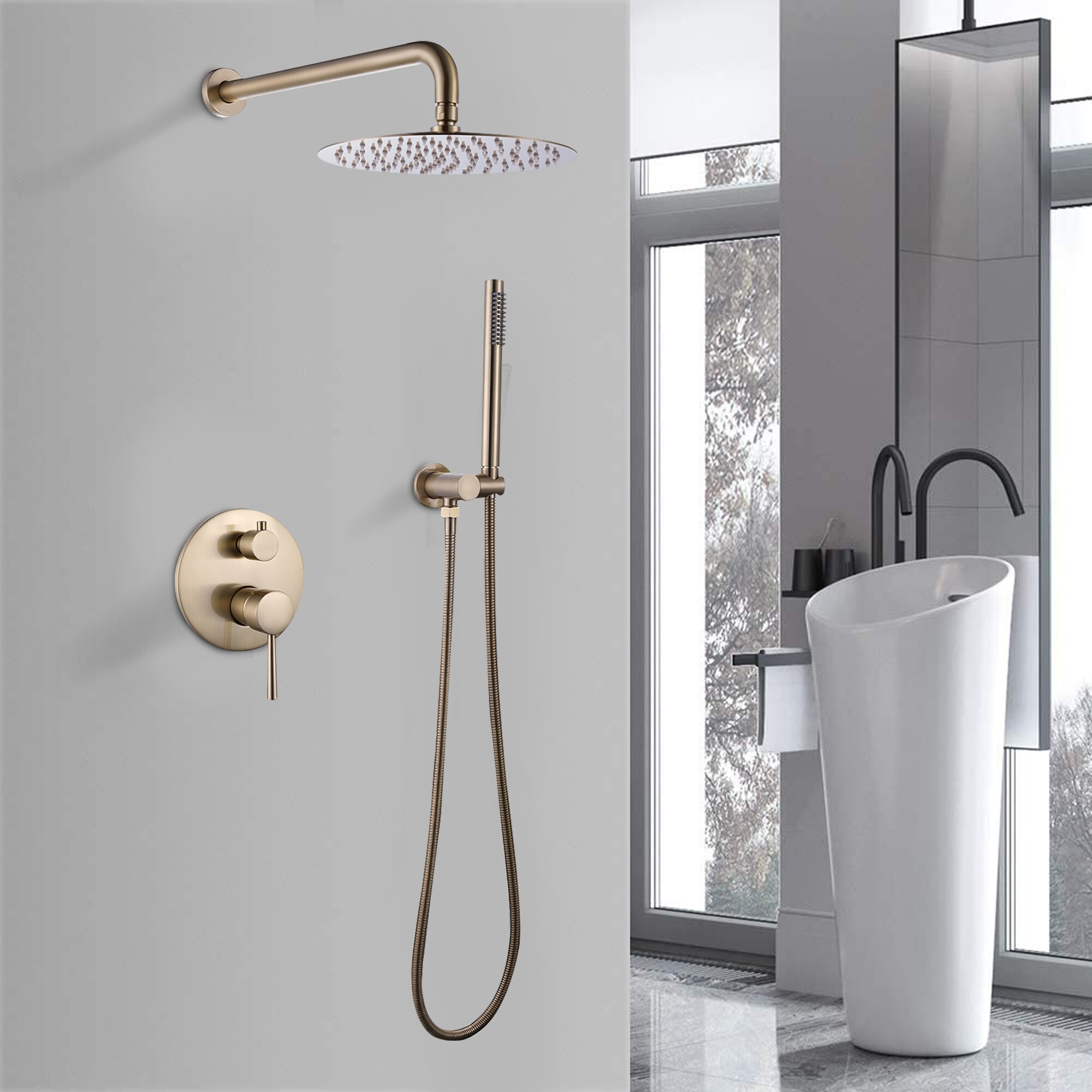 WELLFOR WB-H#RB0822 Showerhead-Bar-Panels - View #12