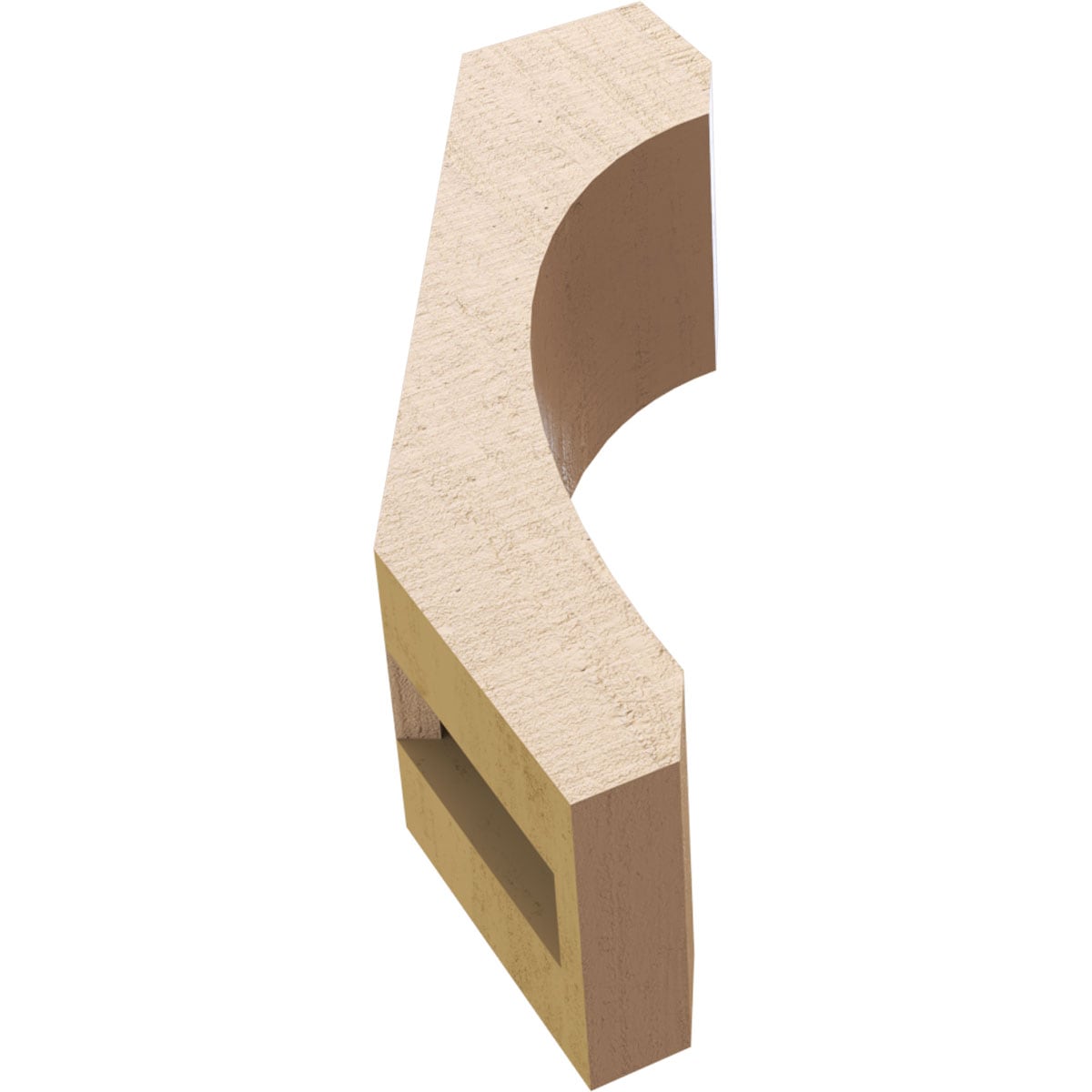 Ekena Millwork BRCUR03X06X10LECRCPR braces - View #7