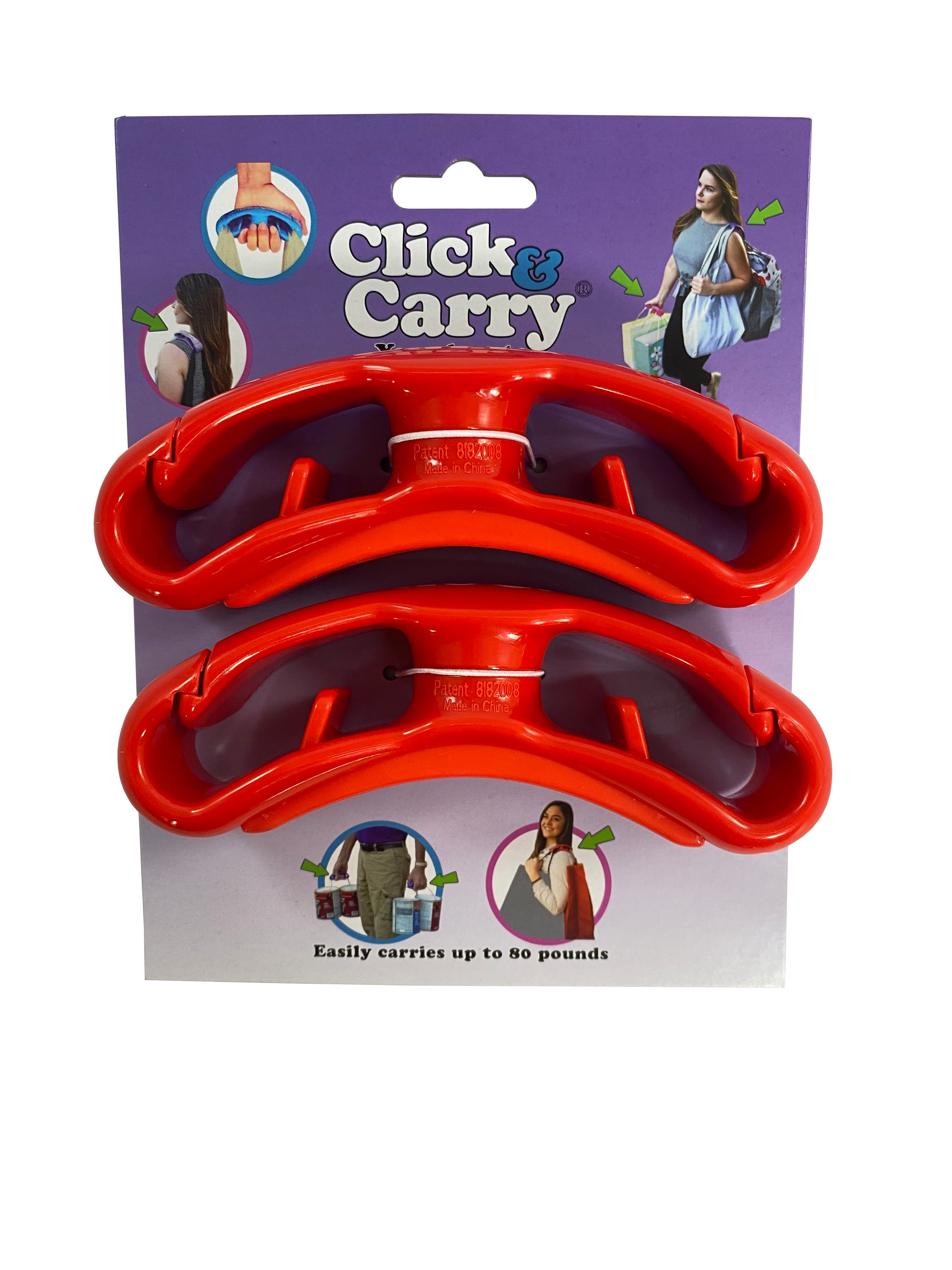 Click & Carry 19-Quart Green Plastic Paint Can Hook | CC7005GREEN
