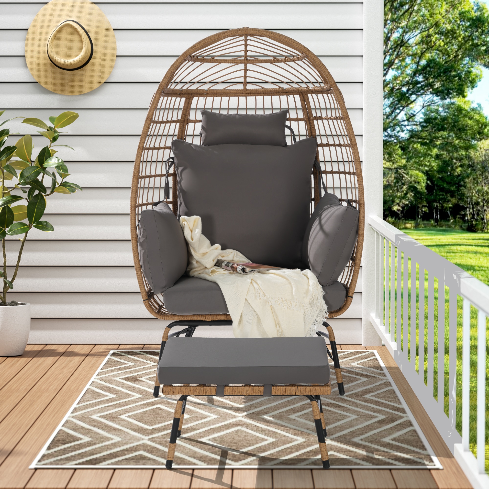 Forclover MONMFQH01DG Patio-Chairs - View #13