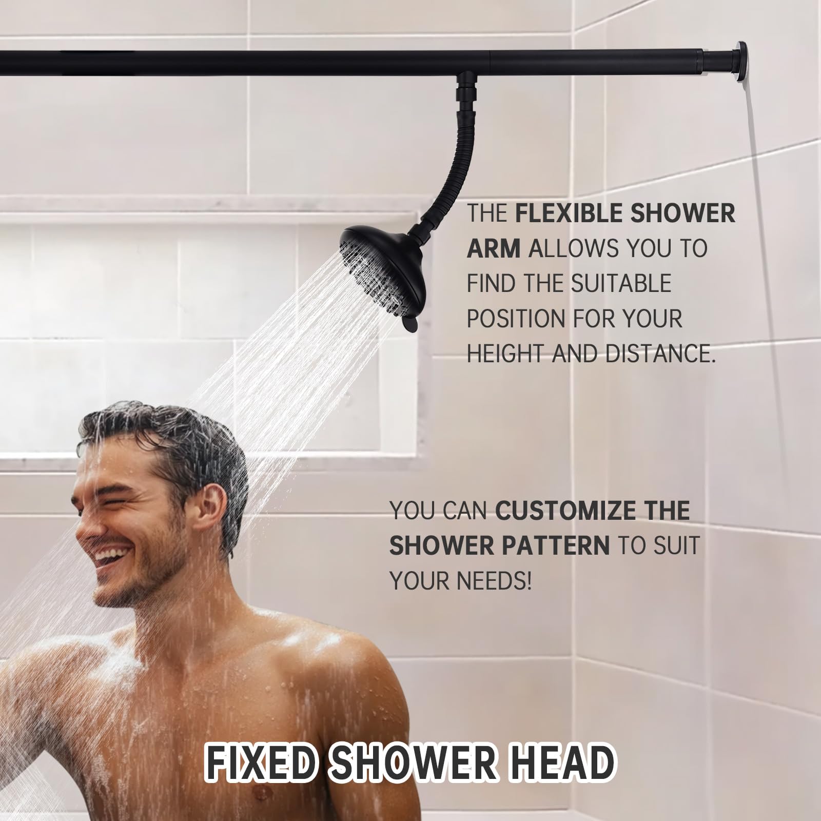 ITOPFOX LIT0812I219 Fixed-Showerhead - View #5