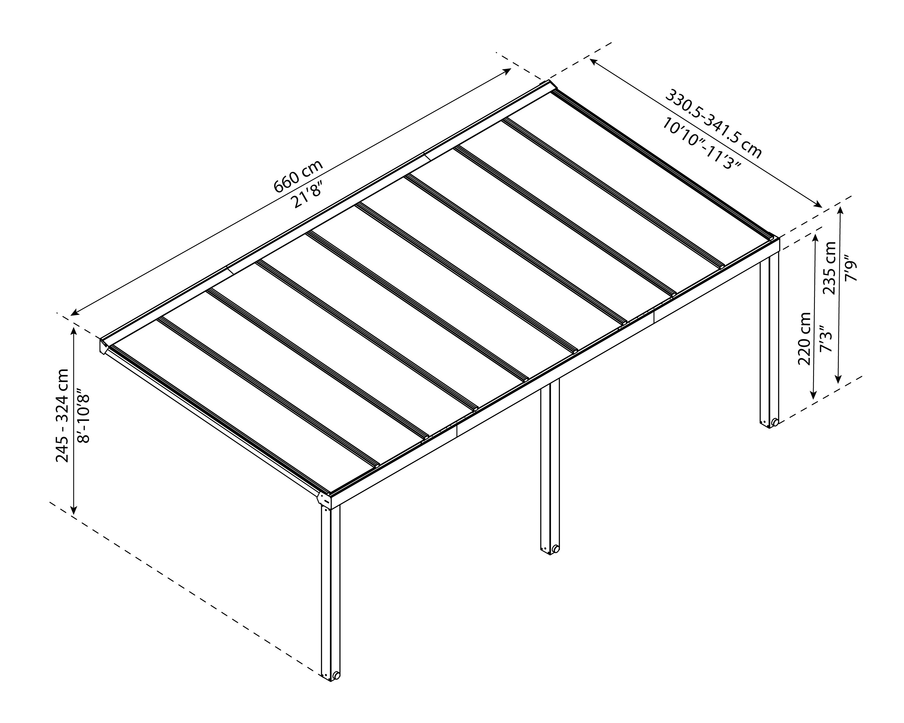 Canopia by Palram 705927 carports - View #3