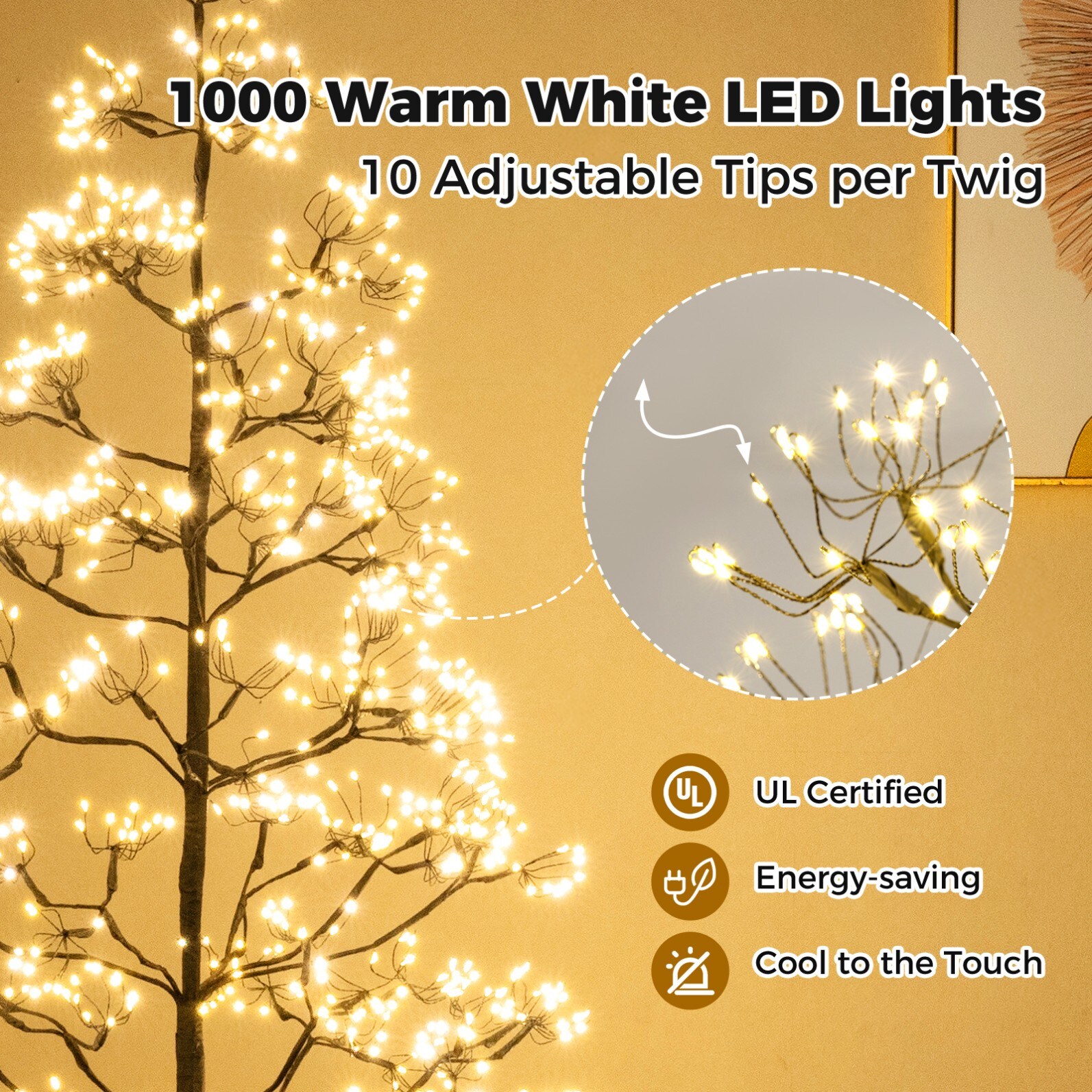 LIVIZA HYS25142USM Artificial-Christmas-Trees - View #4