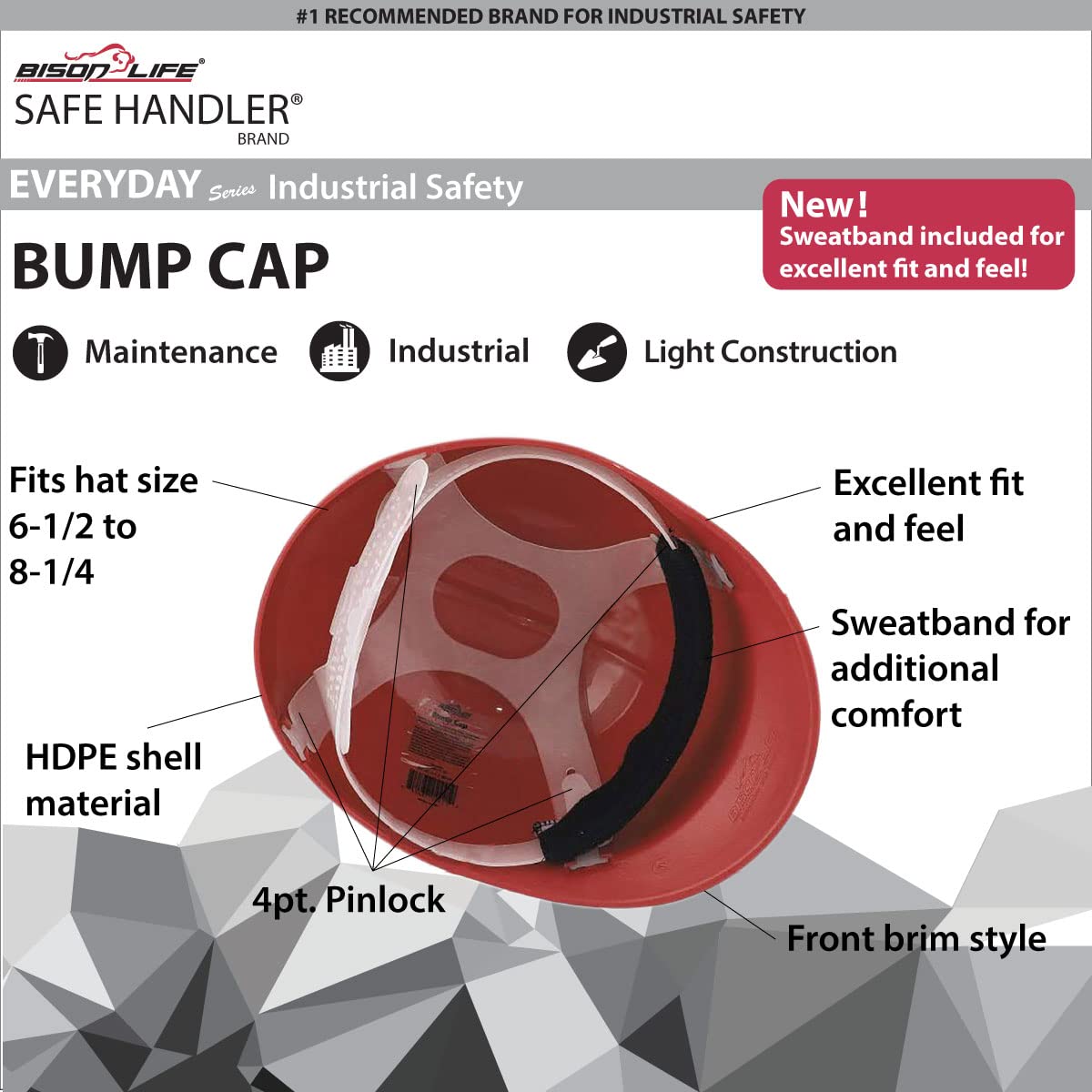 Safe Handler BIS-RBC-14 Safety-Hats - View #3