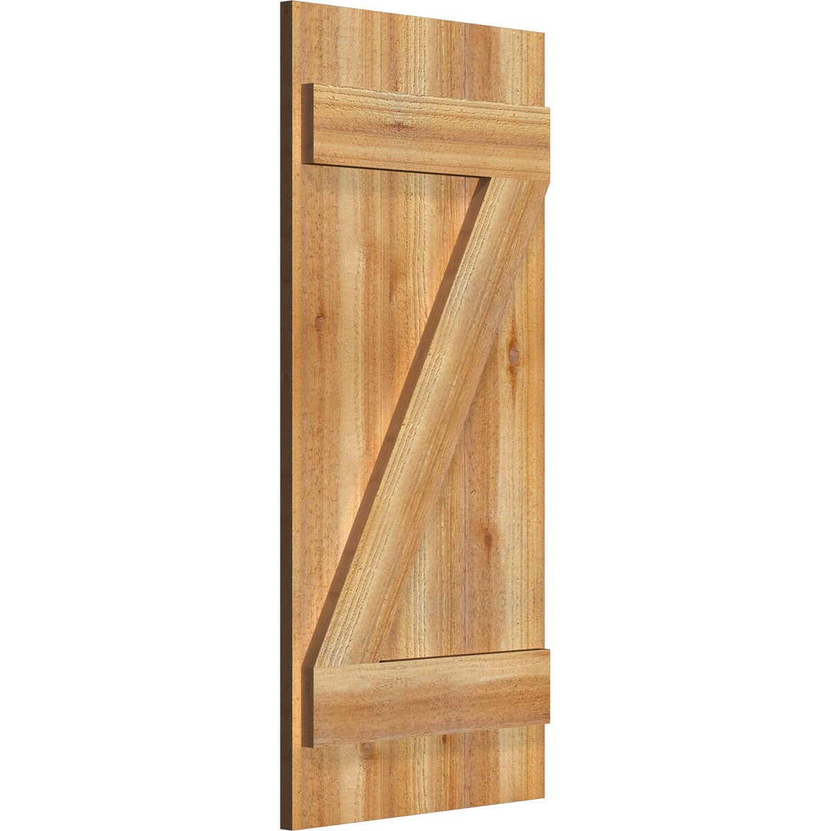 Ekena Millwork RBJ06Z16X035RWR Exterior-Shutters - View #2
