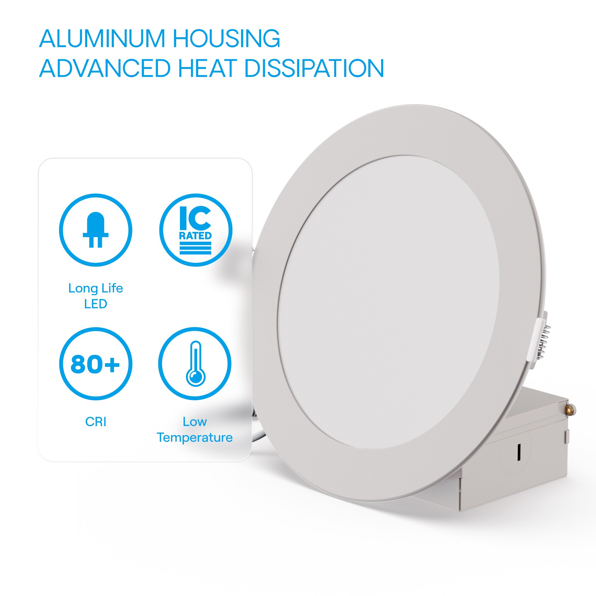 Infibrite IB-002-4-12W-HL-12PK Led-Retrofit-Downlight - View #3
