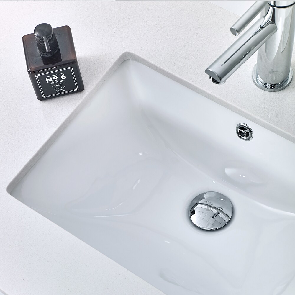 Fresca FCB6136WH-UNS-L-CWHU Bath-Vanity-Combo - View #14