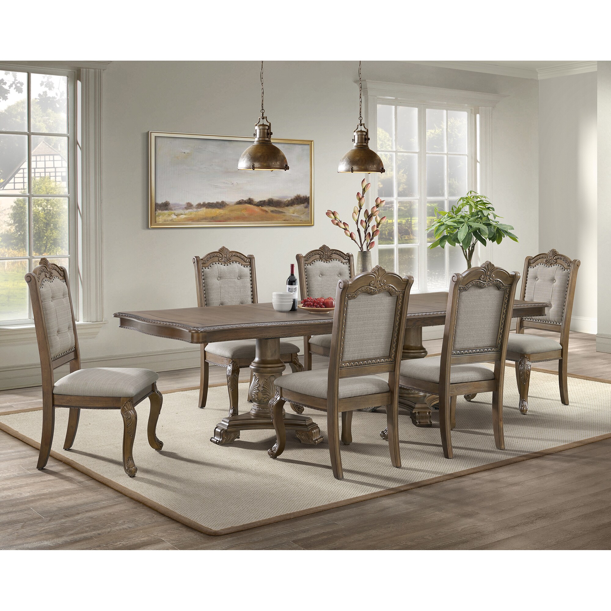 Picket House Furnishings D-10460-5-DT-7PC Dining-Sets - View #16