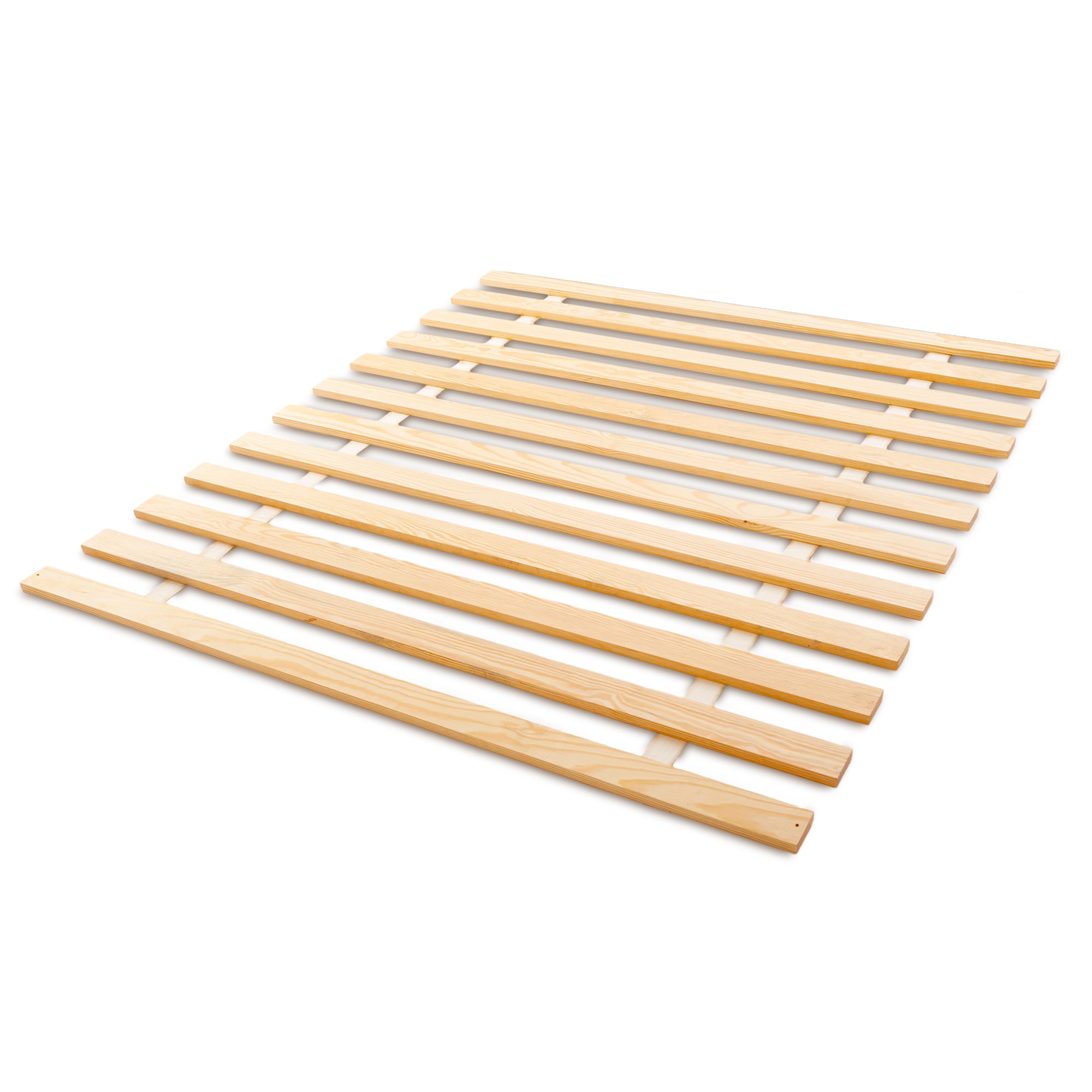 Hercules 412772 Xtreme Bed Support Slats Heavy-Duty Solid Pine Wood Bunkie Board