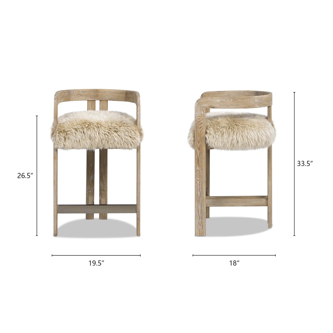 Jennifer Taylor Home LMHP-81431 stools - View #6