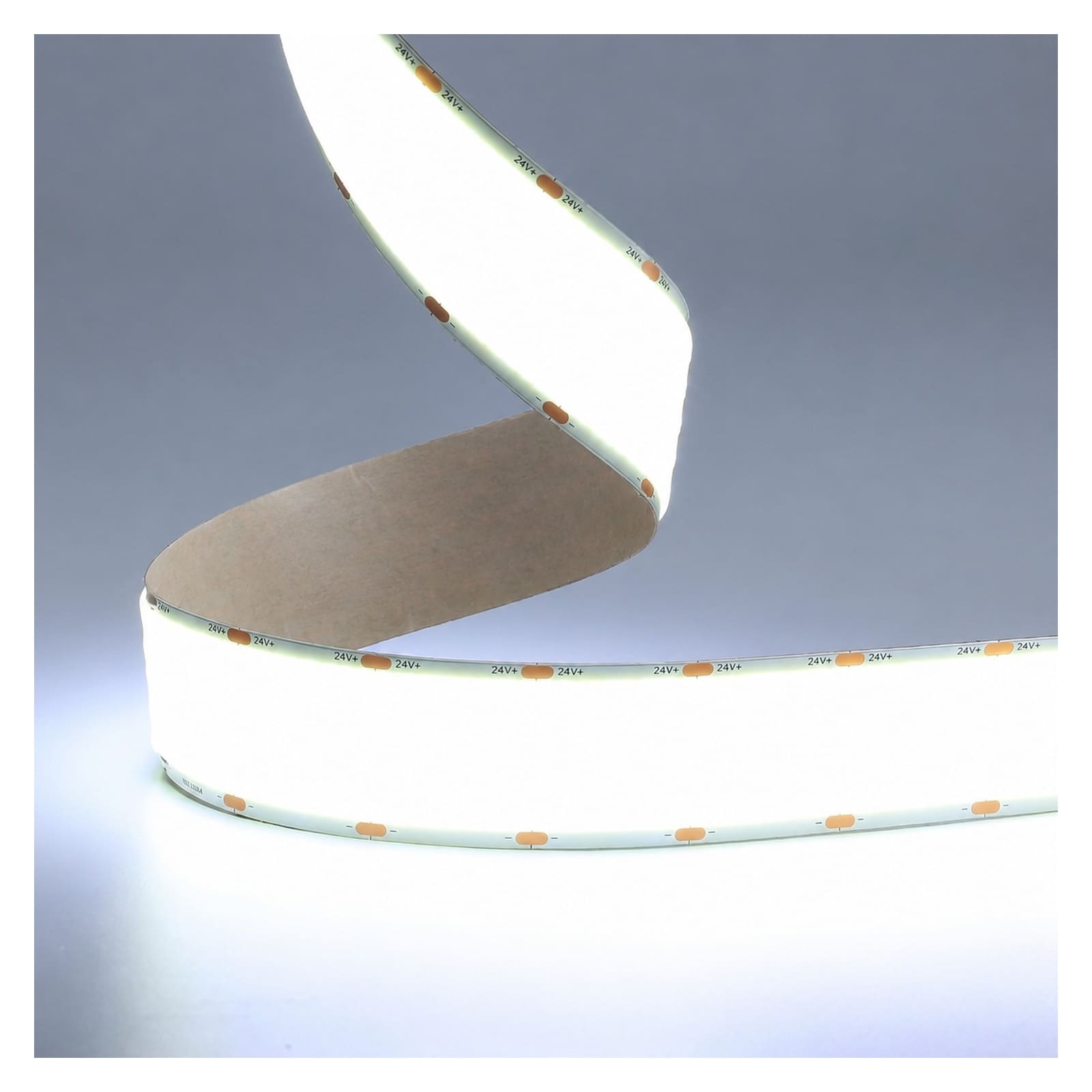 AOIZGMY 30MM Wide COB LED Strip Lights 24V Cool White 6000K 16.4FT 8000 LEDs 22000 Lumens High Brightness 5 Rows LED Tape Light Dimmable Indoor #LAZ0821Z440