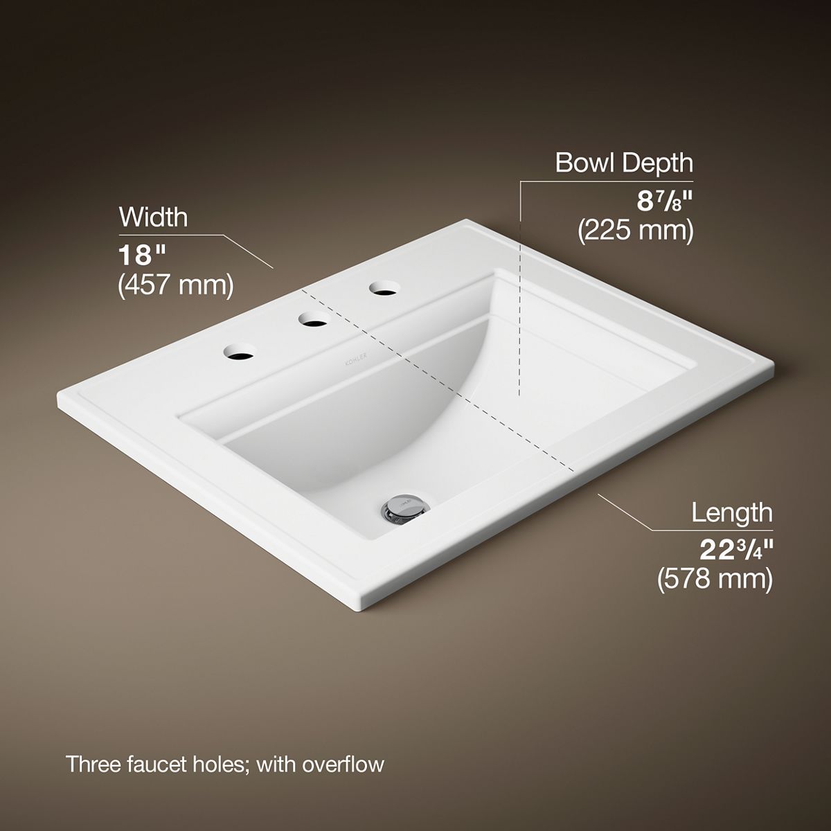 KOHLER R2337-8-0 Bath-Sink - View #4