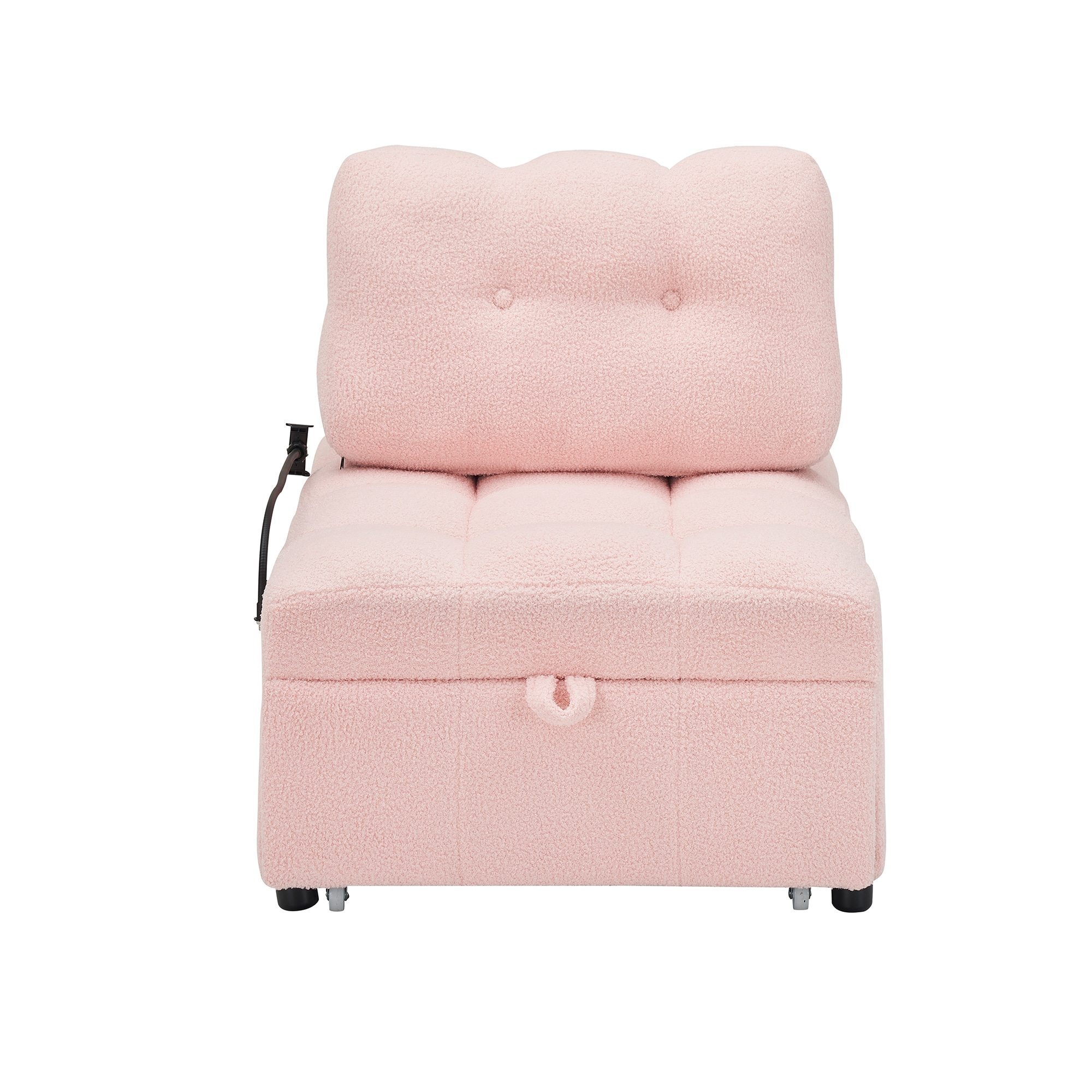 Bybafun YC5200110 Pink Contemporary/Modern Polyester Sofa bed