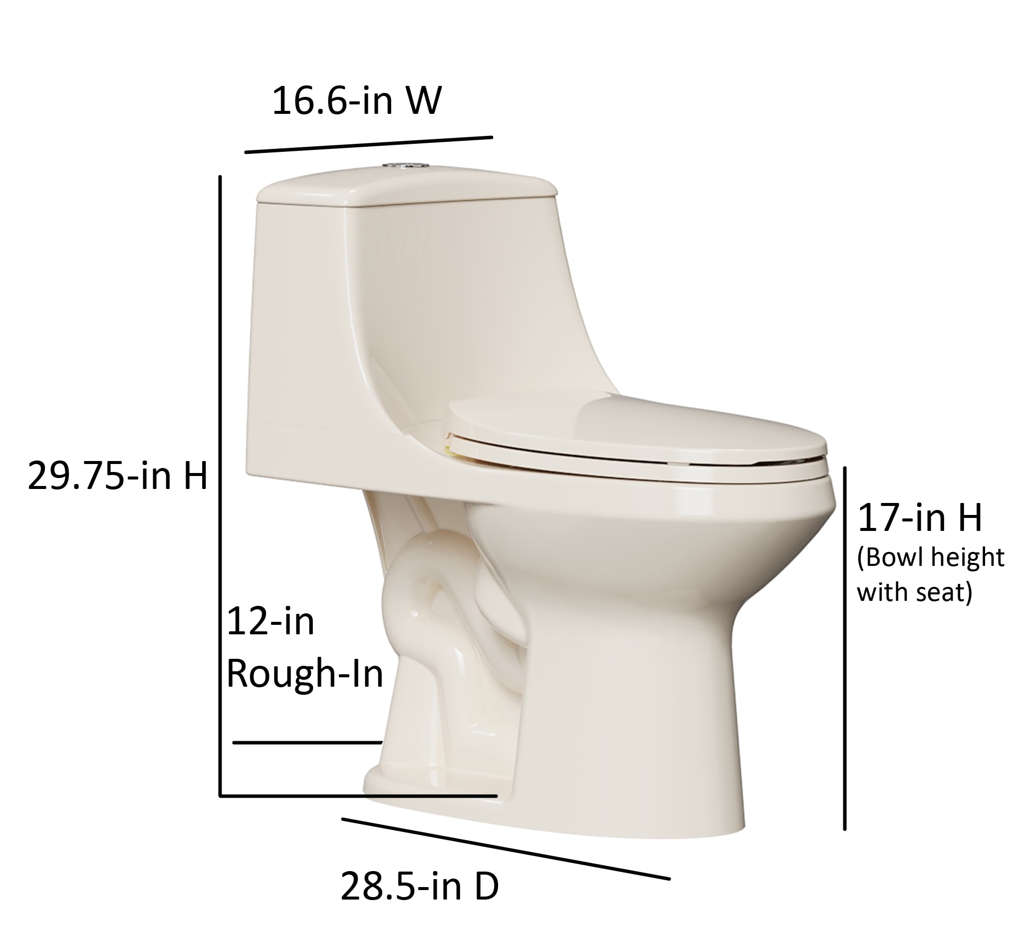 Project Source MT-20102PG toilets - View #14