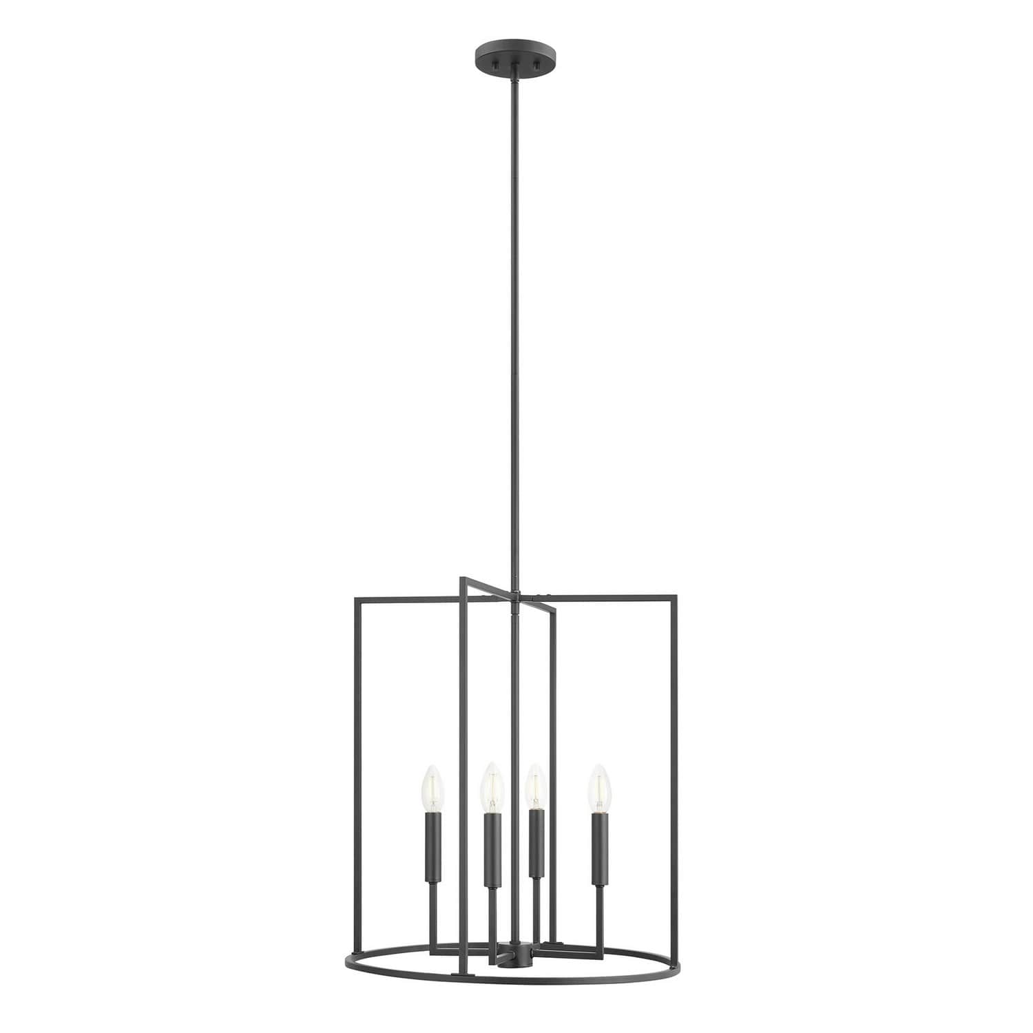 Trade Winds Lighting TW75296MBK Pendant-Lights - View #3