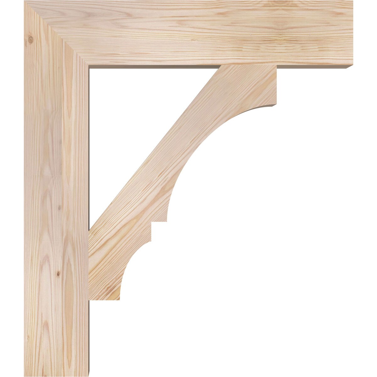 Ekena Millwork BKT06X28X32BOA05SDF Exterior-Brackets-Braces - View #3