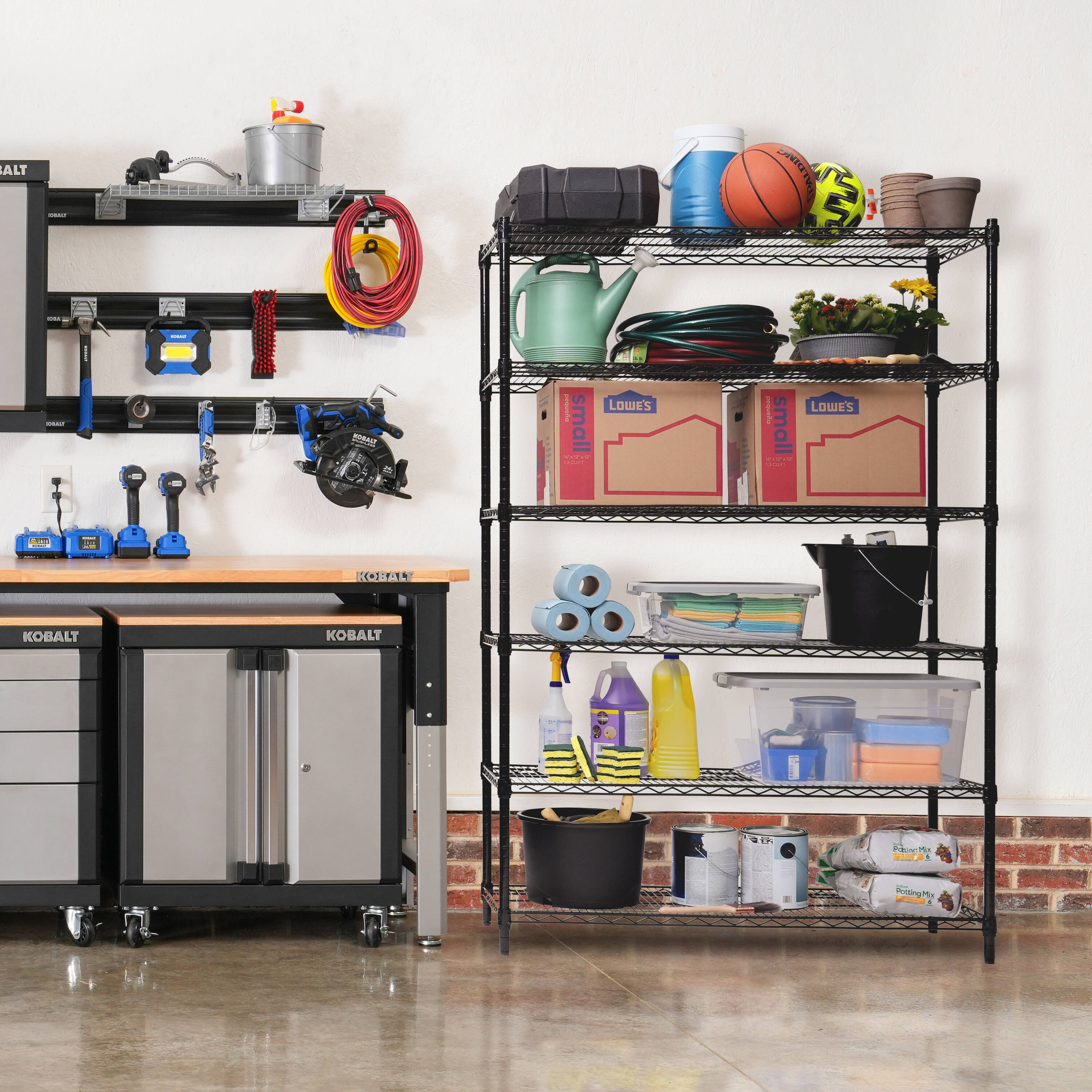 Style Selections 55723 Free-Standing-Shelving - View #2