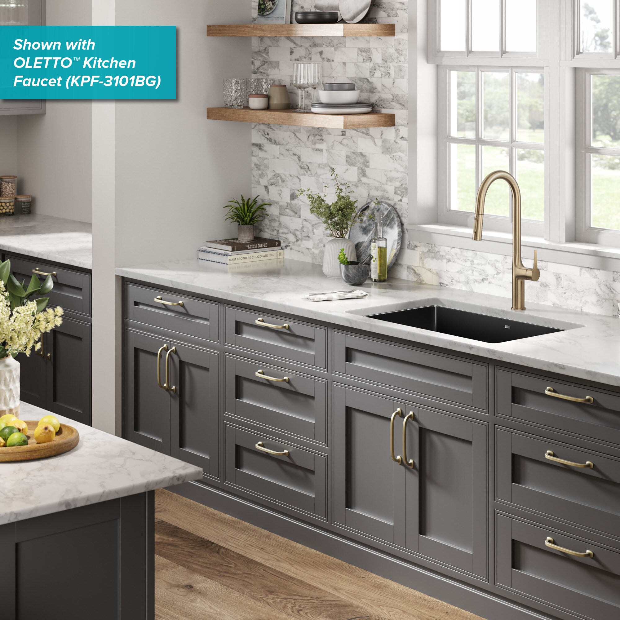 Kraus KE1US32GBL Kitchen-Sinks - View #16